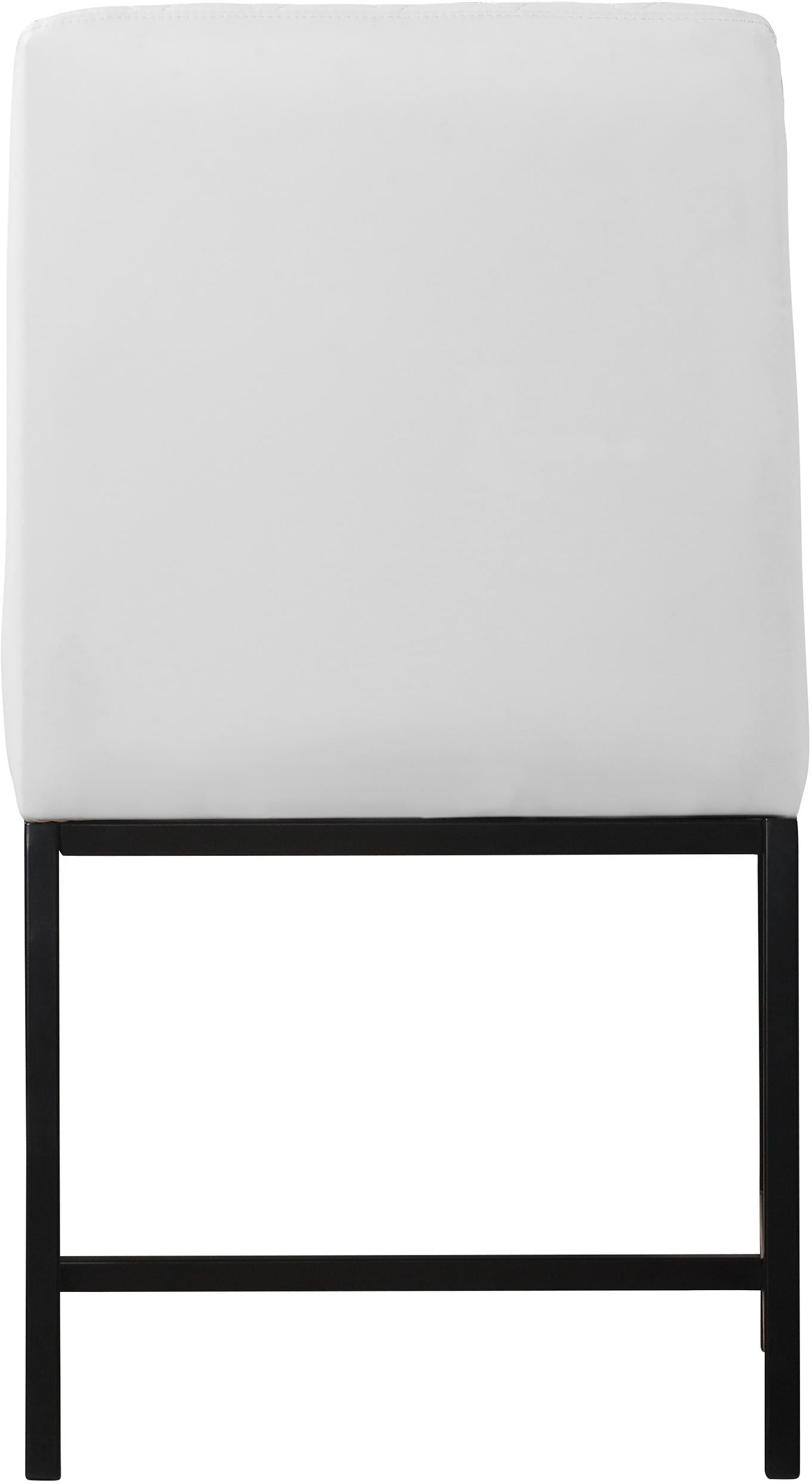 Bryce White Faux Leather Dining Chair - Luxury Home Furniture (MI)