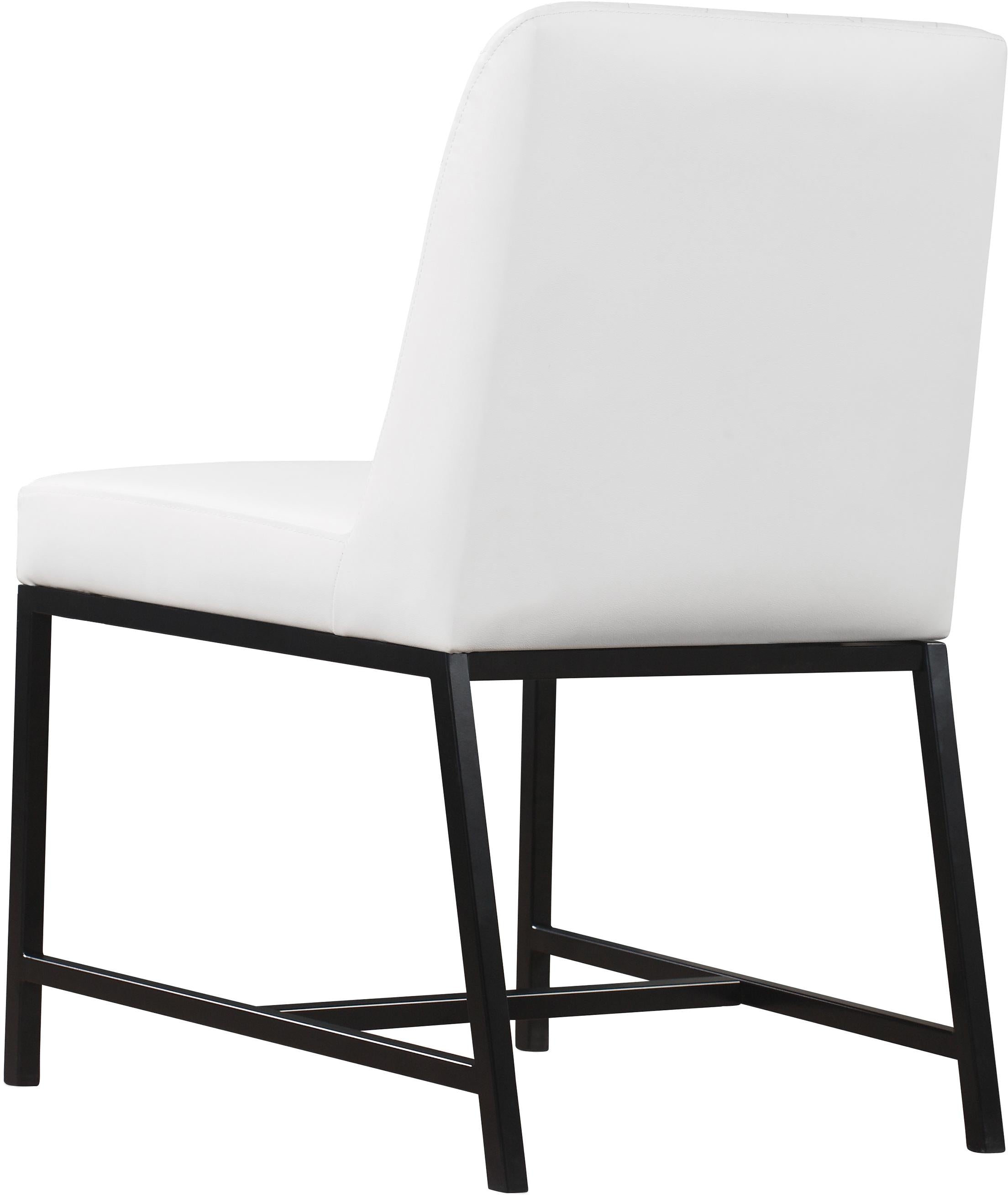 Bryce White Faux Leather Dining Chair - Luxury Home Furniture (MI)