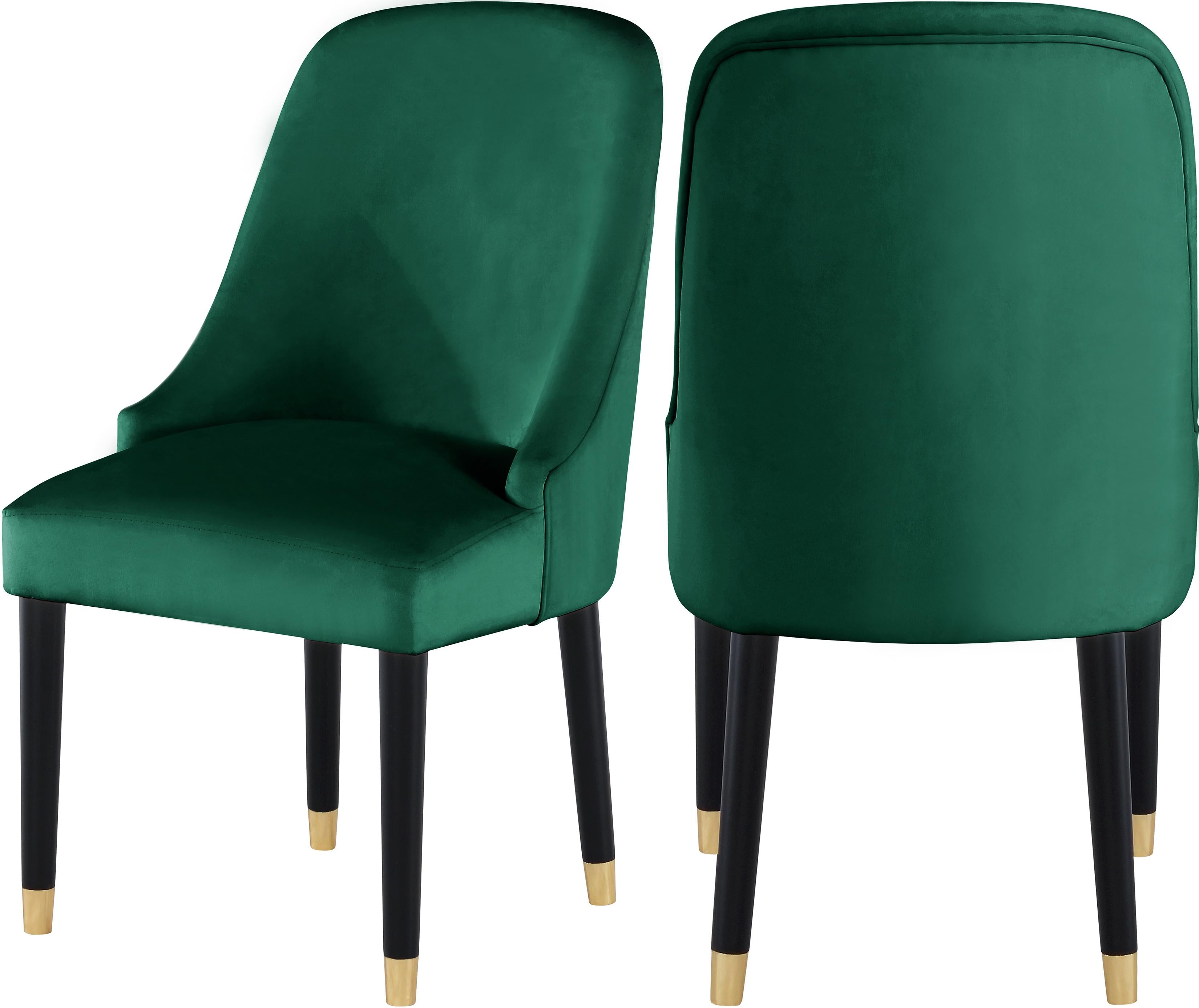 Omni Green Velvet Dining Chair - Luxury Home Furniture (MI)