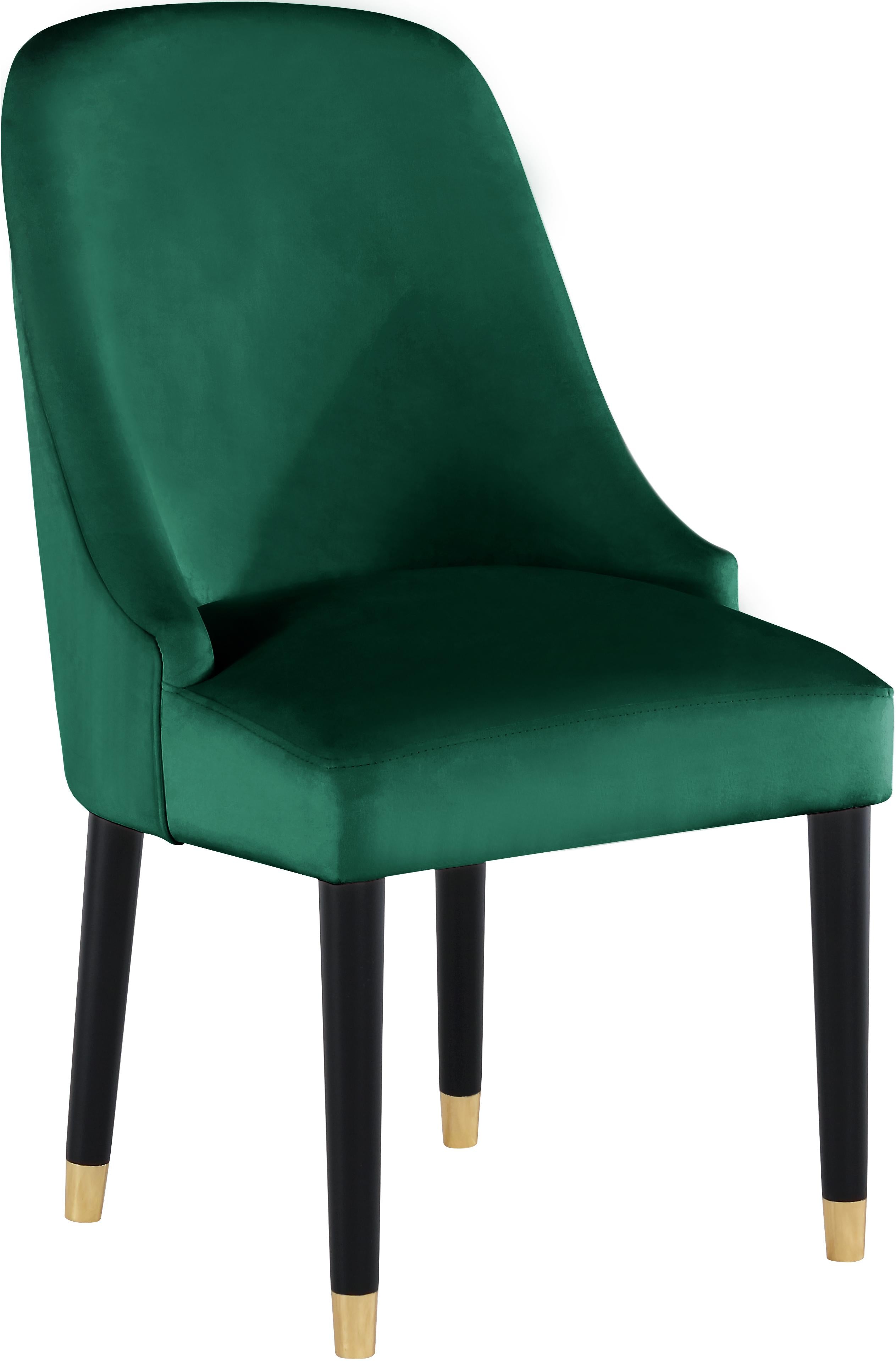 Omni Green Velvet Dining Chair - Luxury Home Furniture (MI)