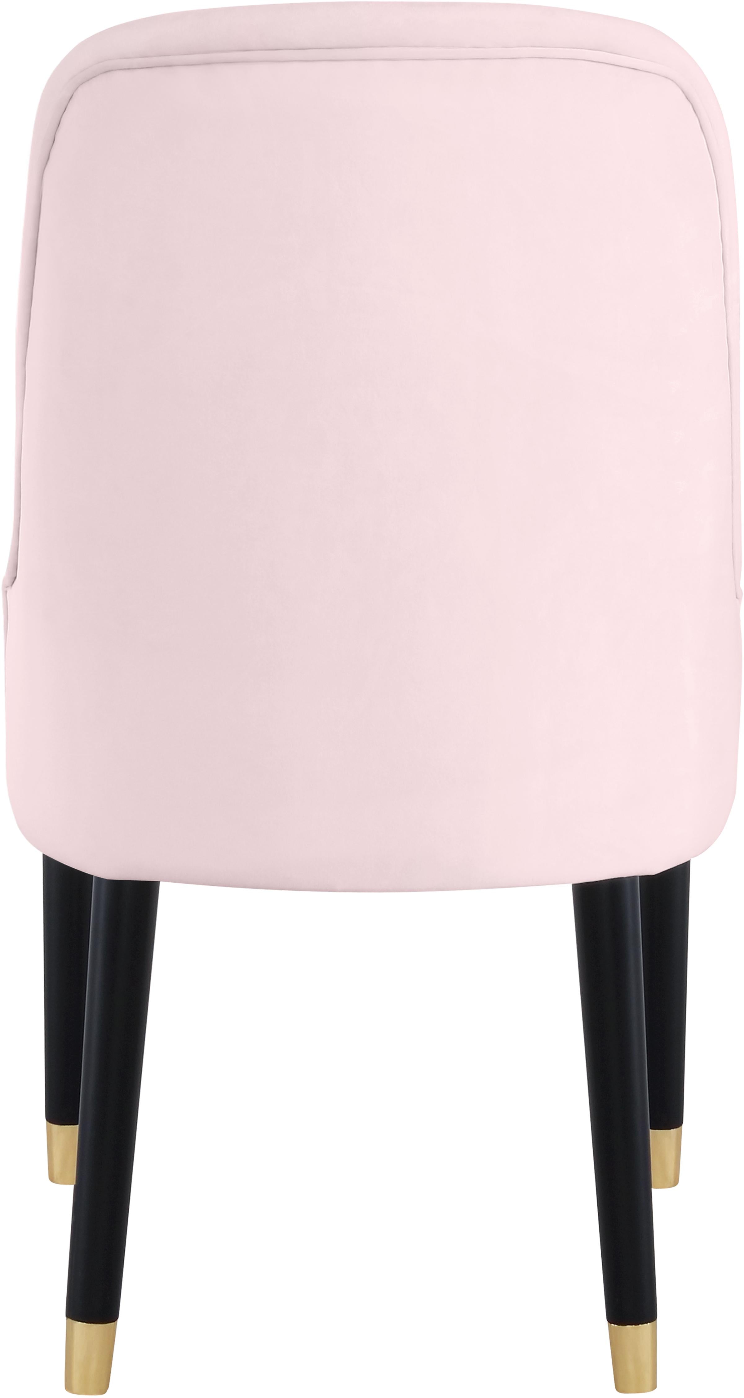 Omni Pink Velvet Dining Chair - Luxury Home Furniture (MI)