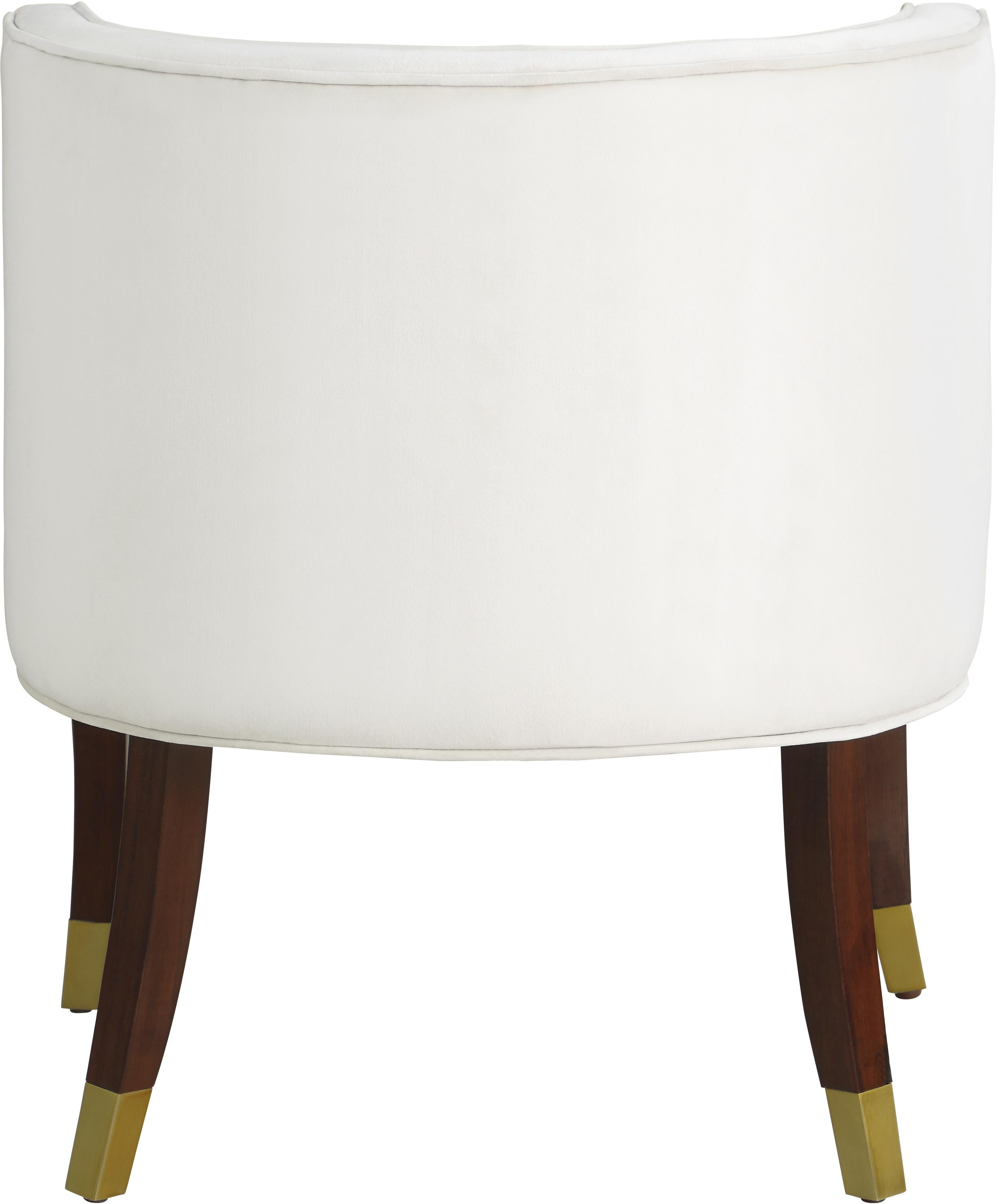 Perry Cream Velvet Dining Chair - Luxury Home Furniture (MI)