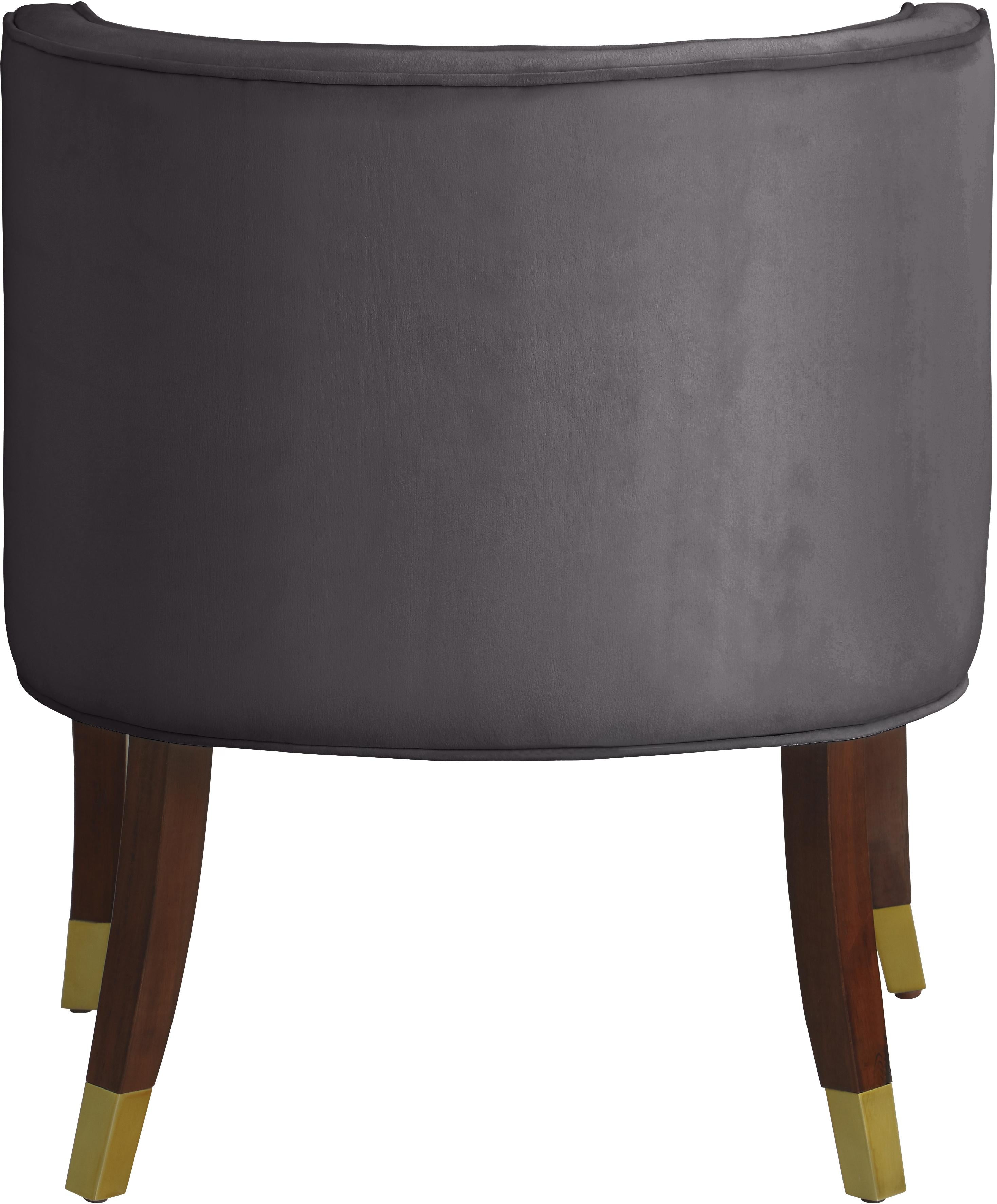 Perry Grey Velvet Dining Chair - Luxury Home Furniture (MI)