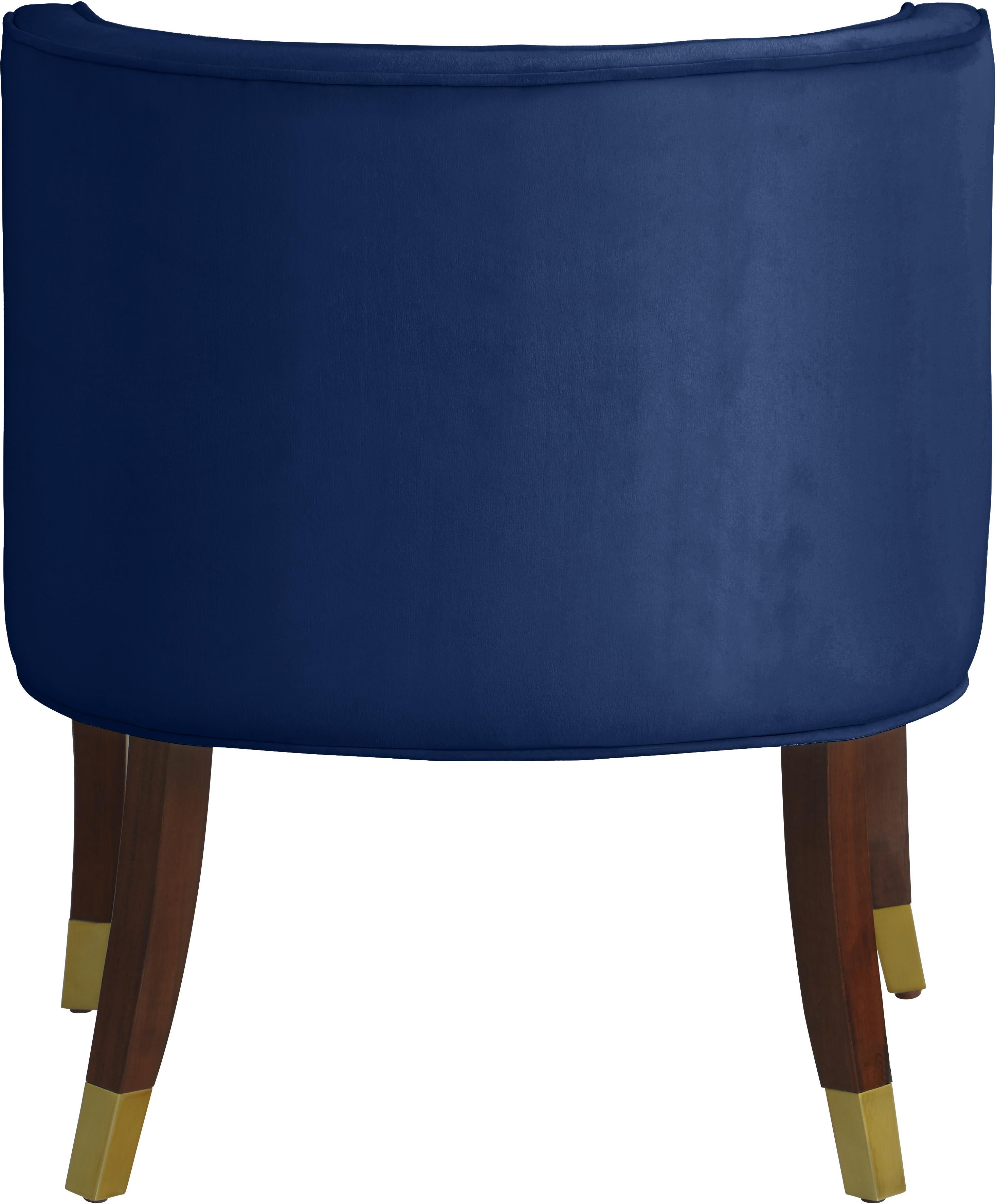 Perry Navy Velvet Dining Chair - Luxury Home Furniture (MI)