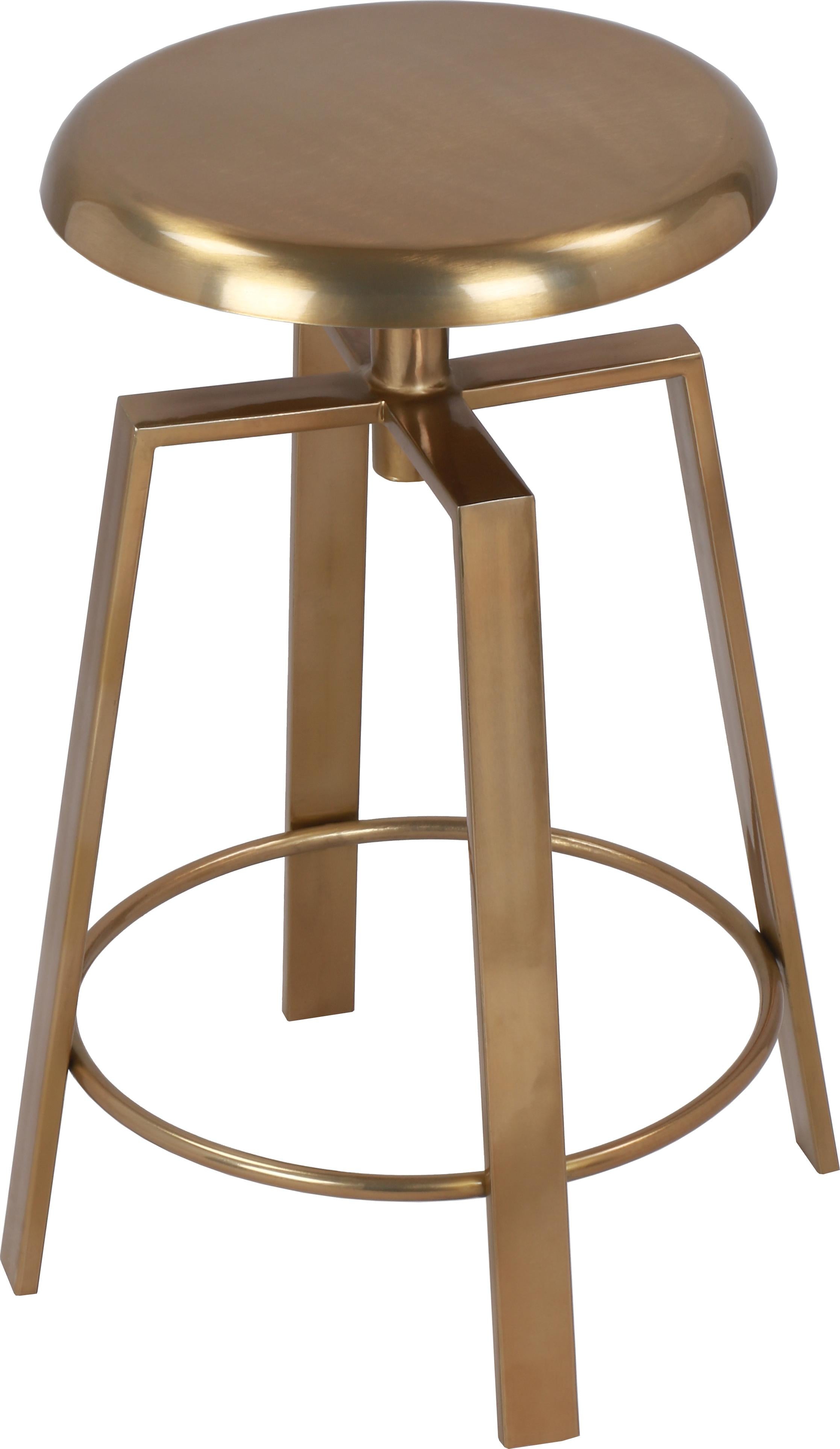 Lang Gold Counter/Bar Stool - Luxury Home Furniture (MI)