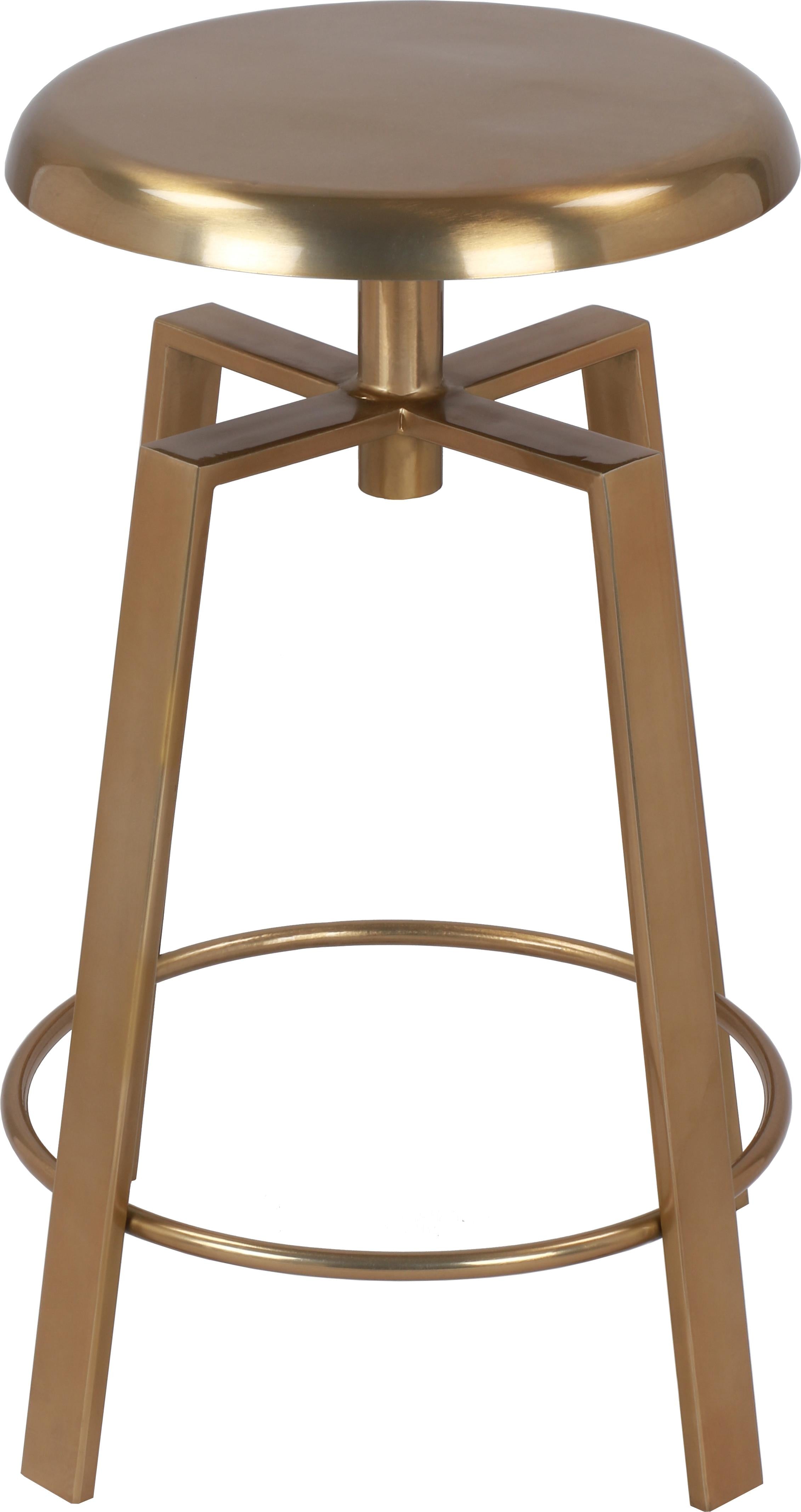 Lang Gold Counter/Bar Stool - Luxury Home Furniture (MI)