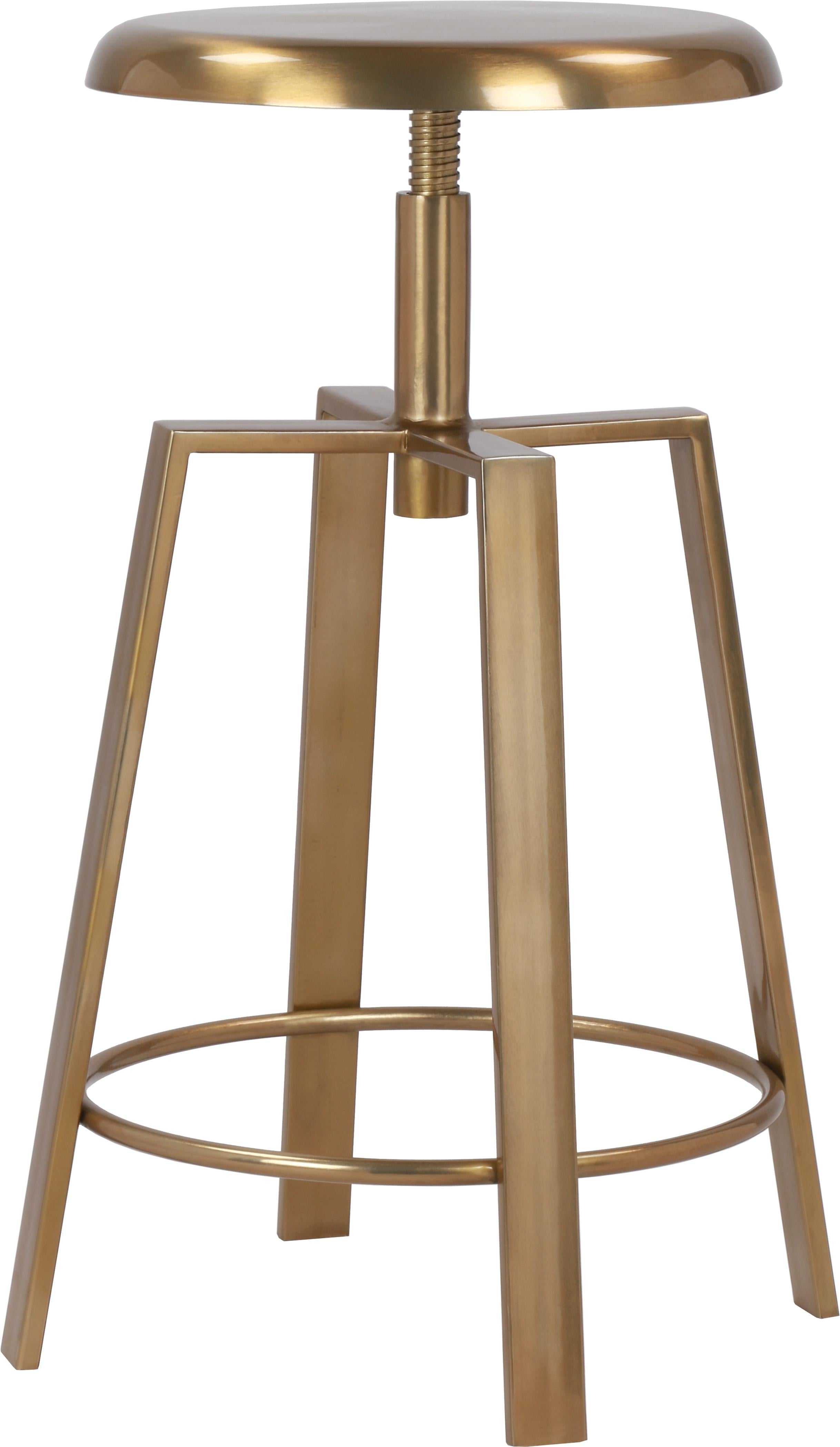 Lang Gold Counter/Bar Stool - Luxury Home Furniture (MI)