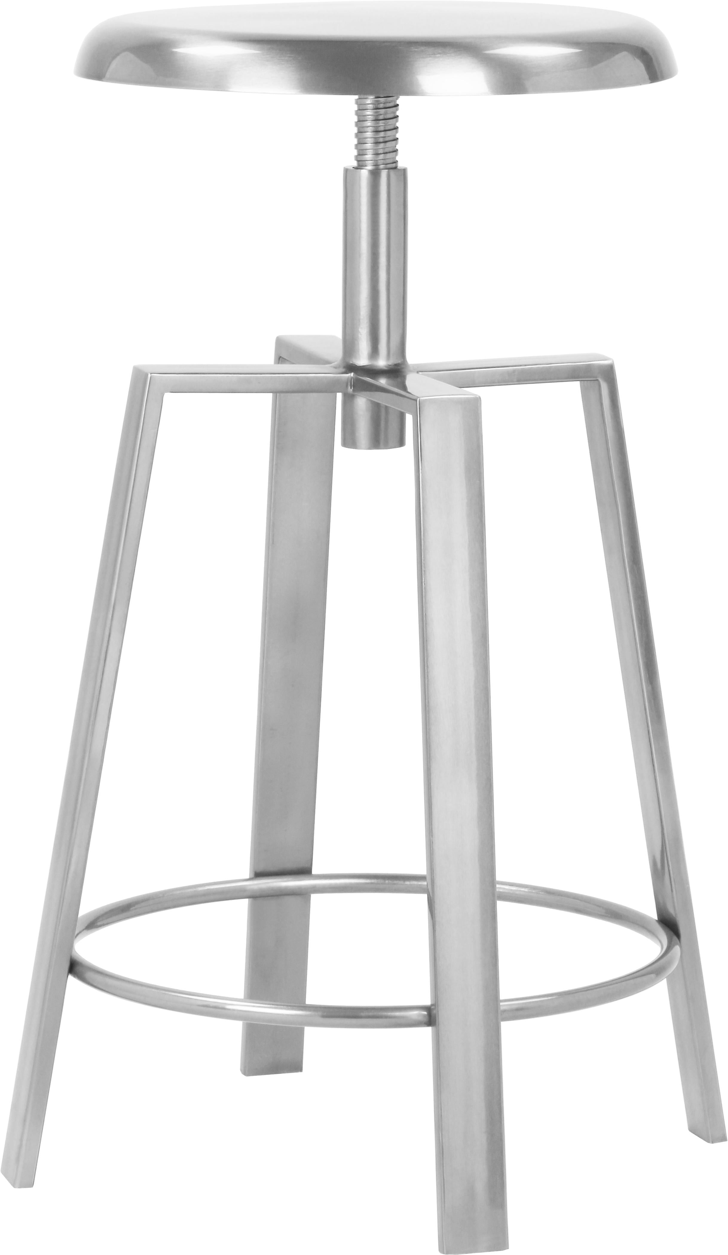 Lang Silver Counter/Bar Stool - Luxury Home Furniture (MI)