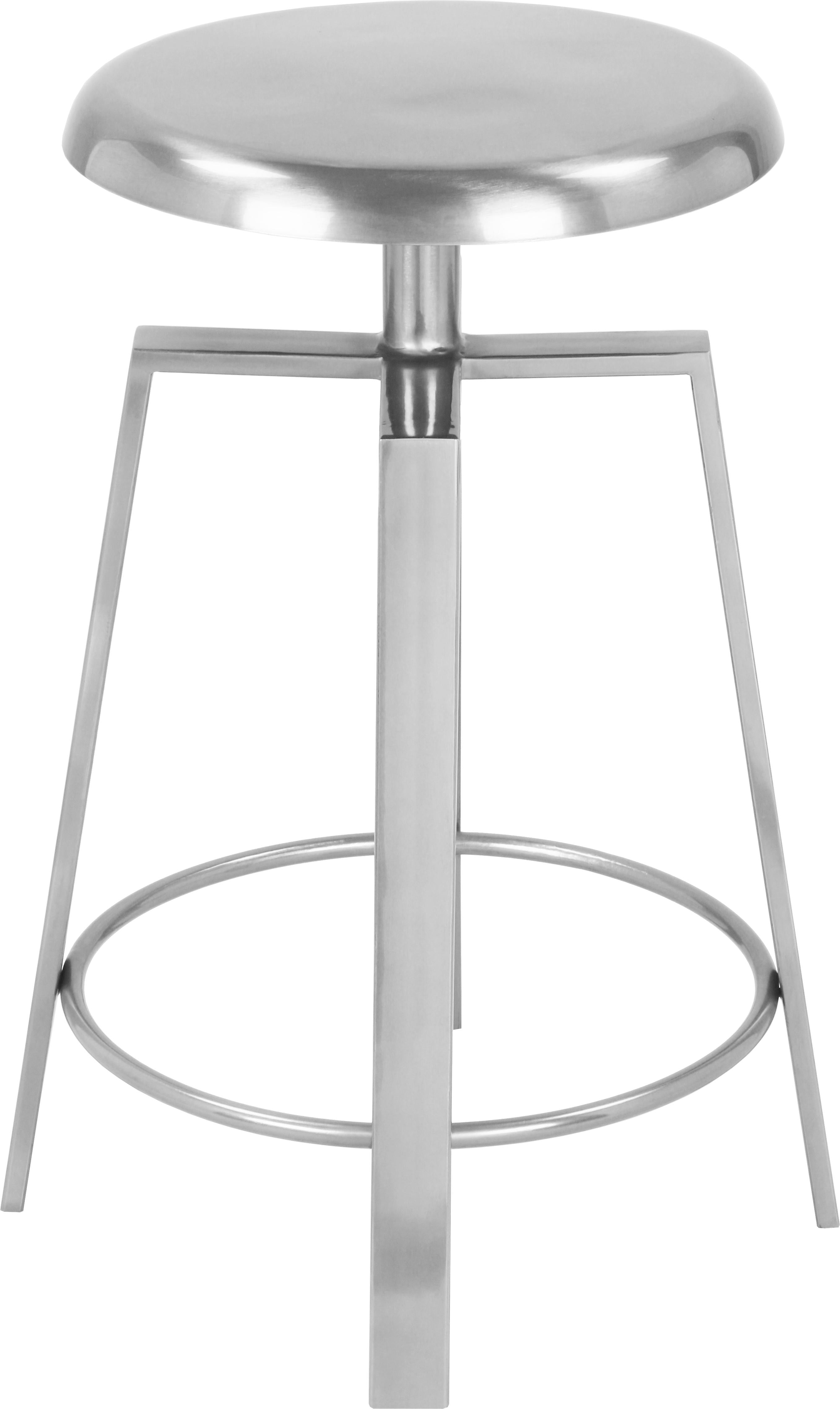 Lang Silver Counter/Bar Stool - Luxury Home Furniture (MI)