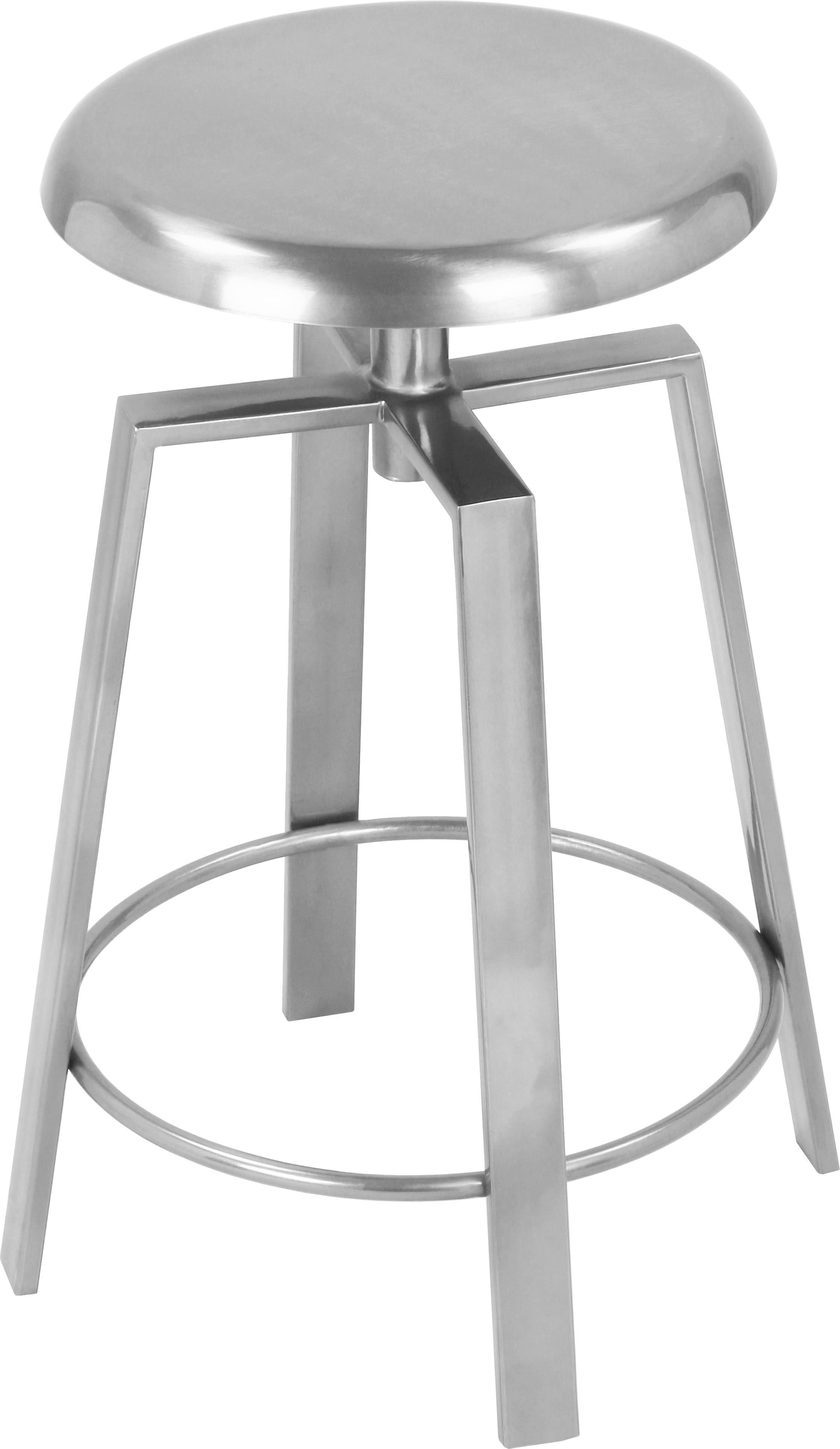 Lang Silver Counter/Bar Stool - Luxury Home Furniture (MI)