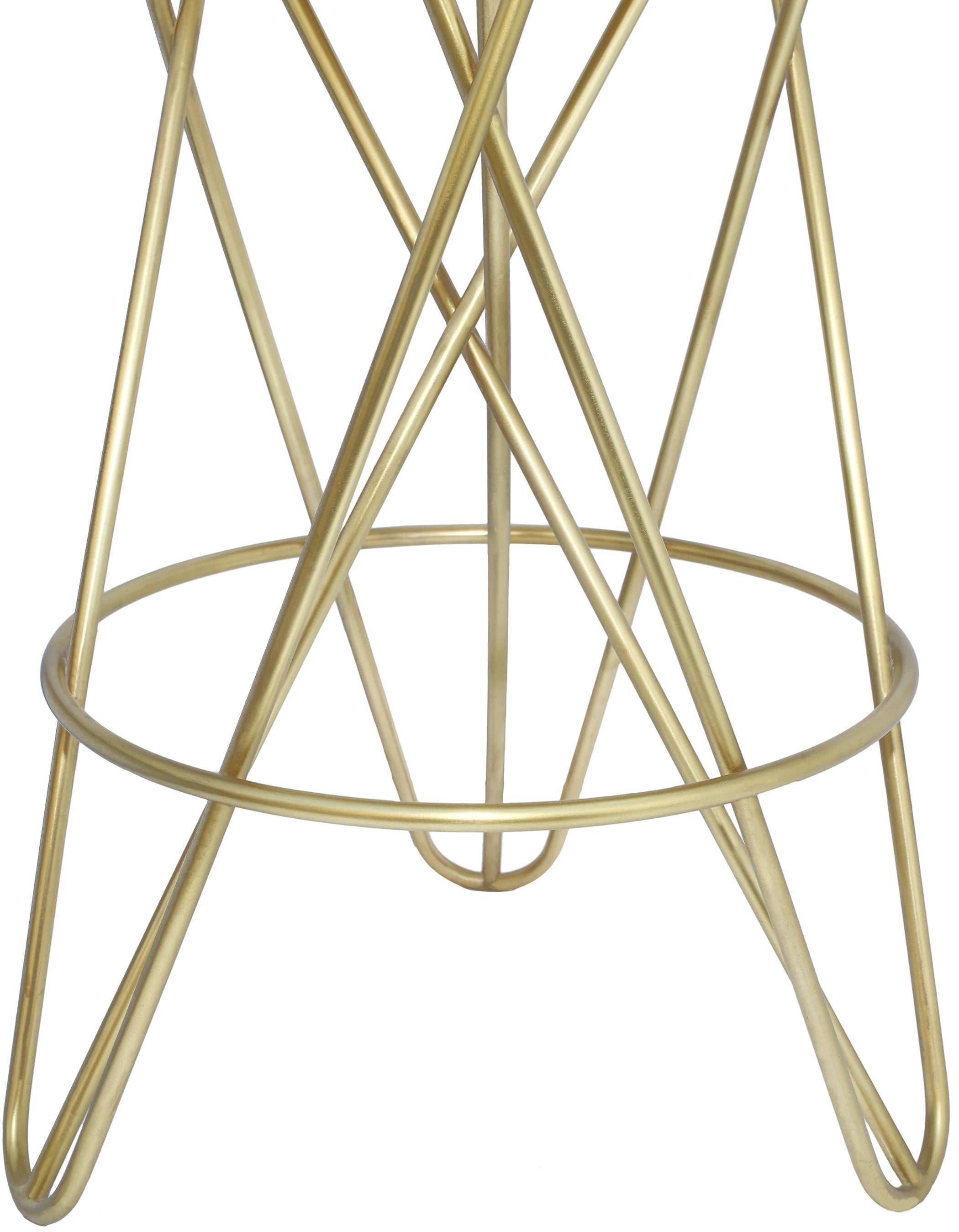 Mercury Gold Counter Stool - Luxury Home Furniture (MI)