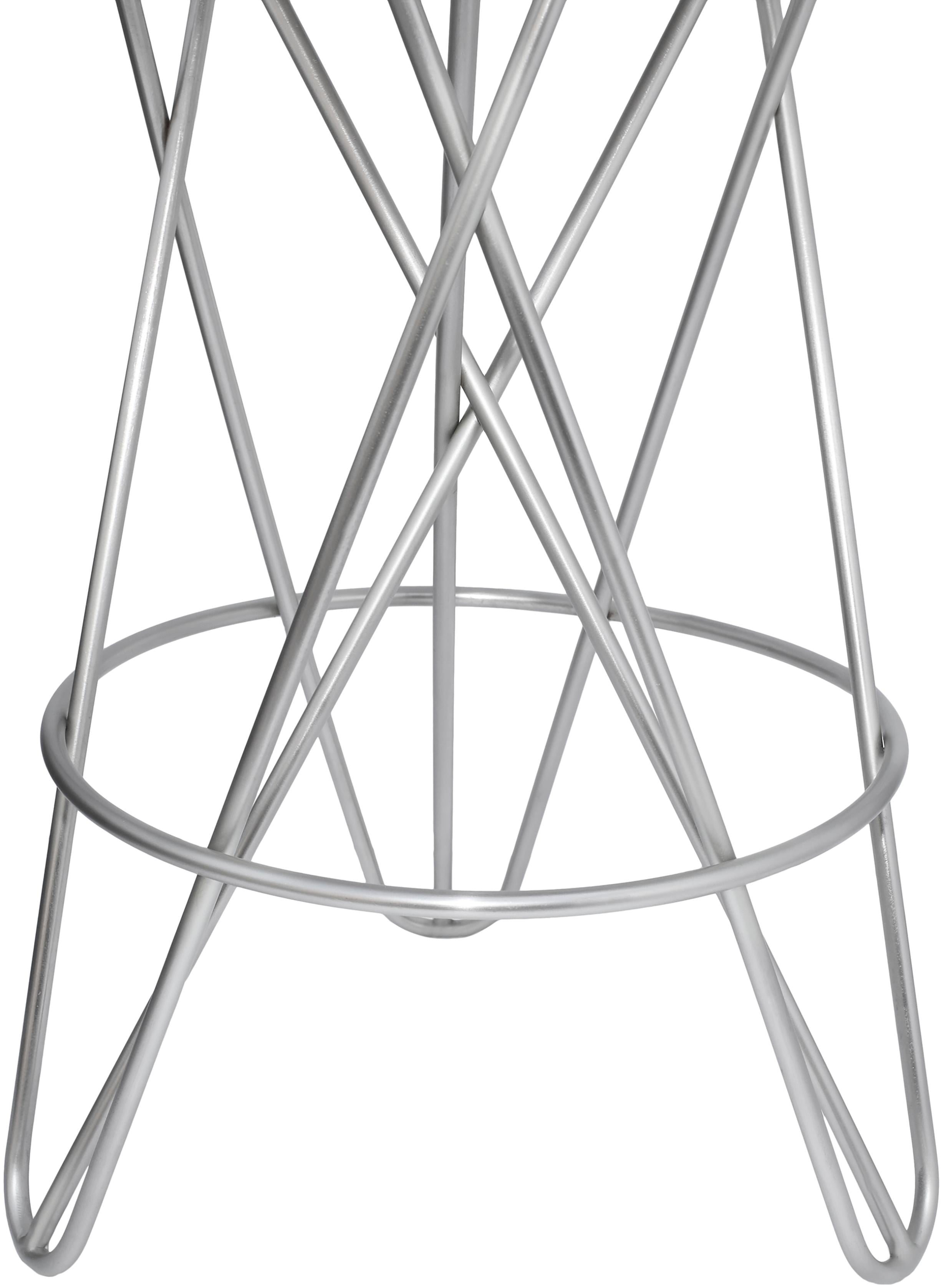 Mercury Silver Counter Stool - Luxury Home Furniture (MI)