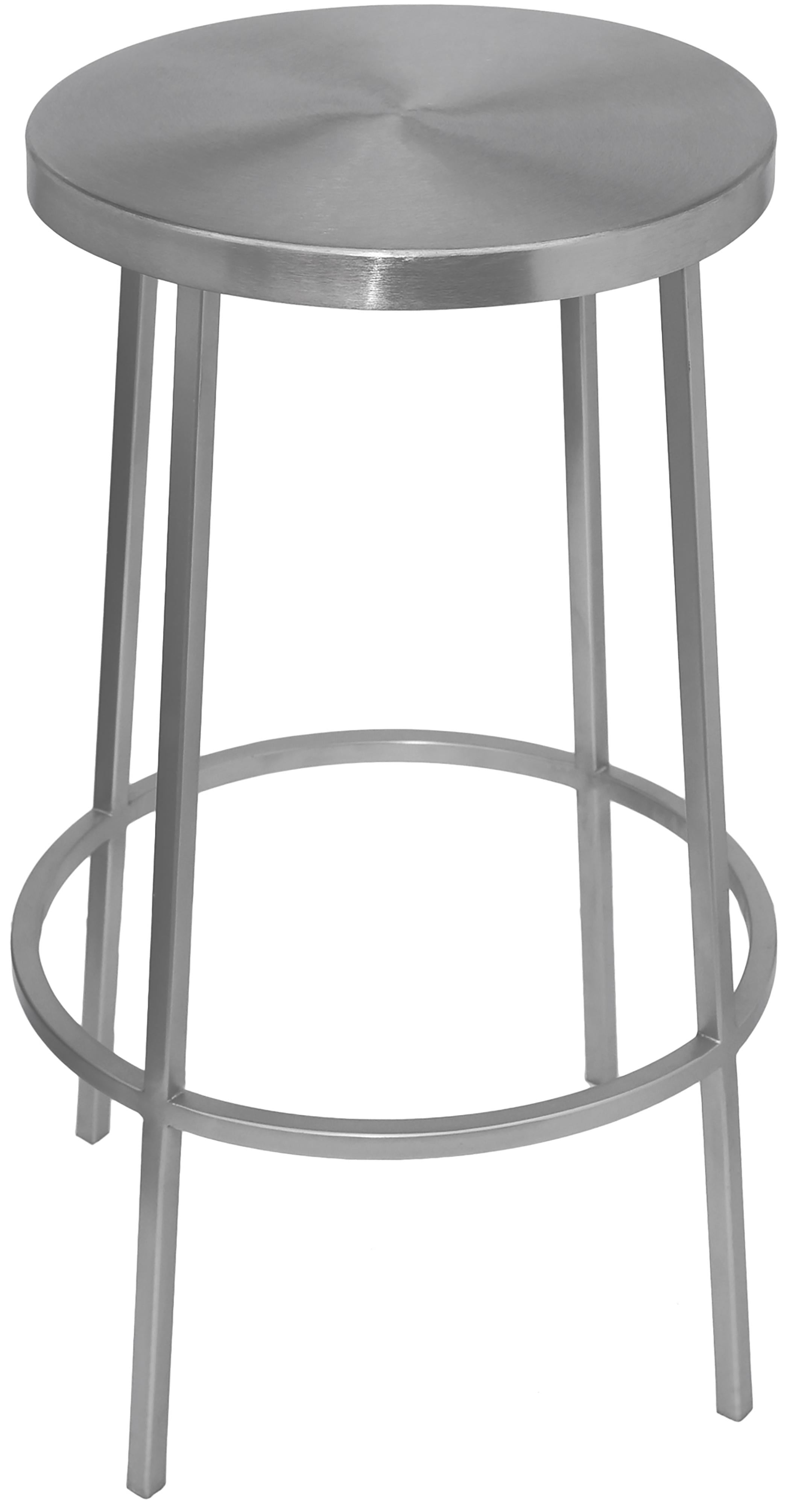 Tyson Silver Counter Stool - Luxury Home Furniture (MI)