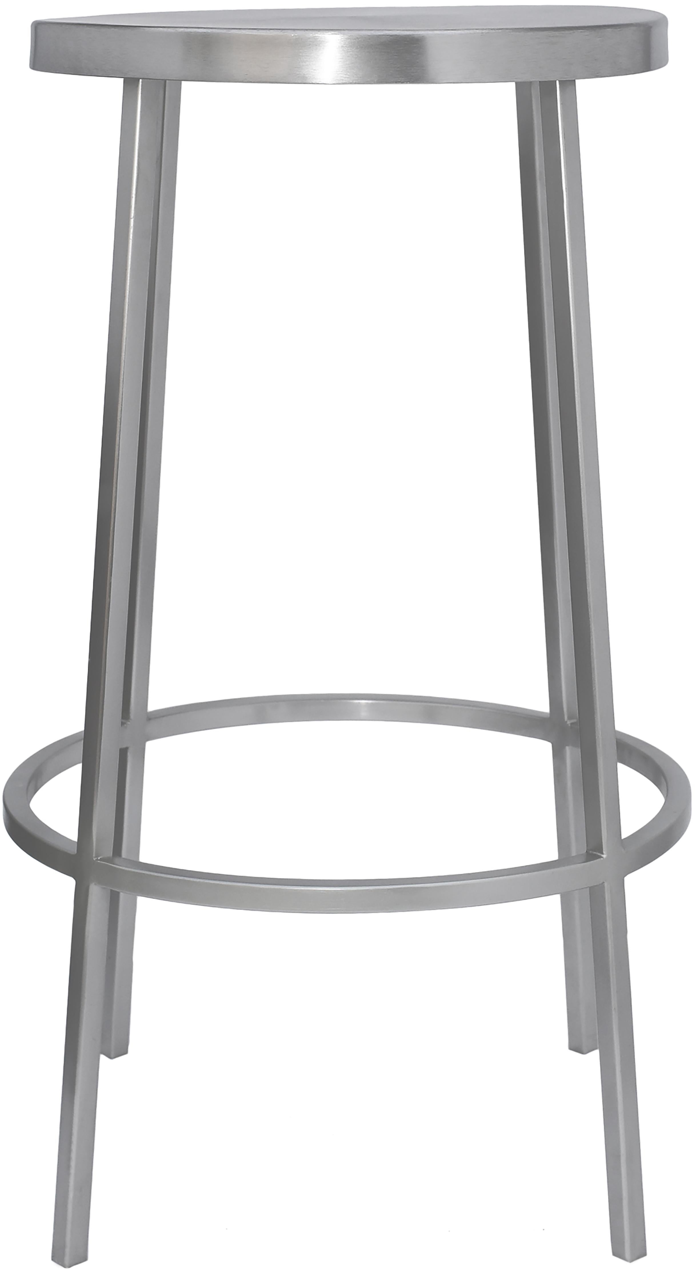 Tyson Silver Counter Stool - Luxury Home Furniture (MI)