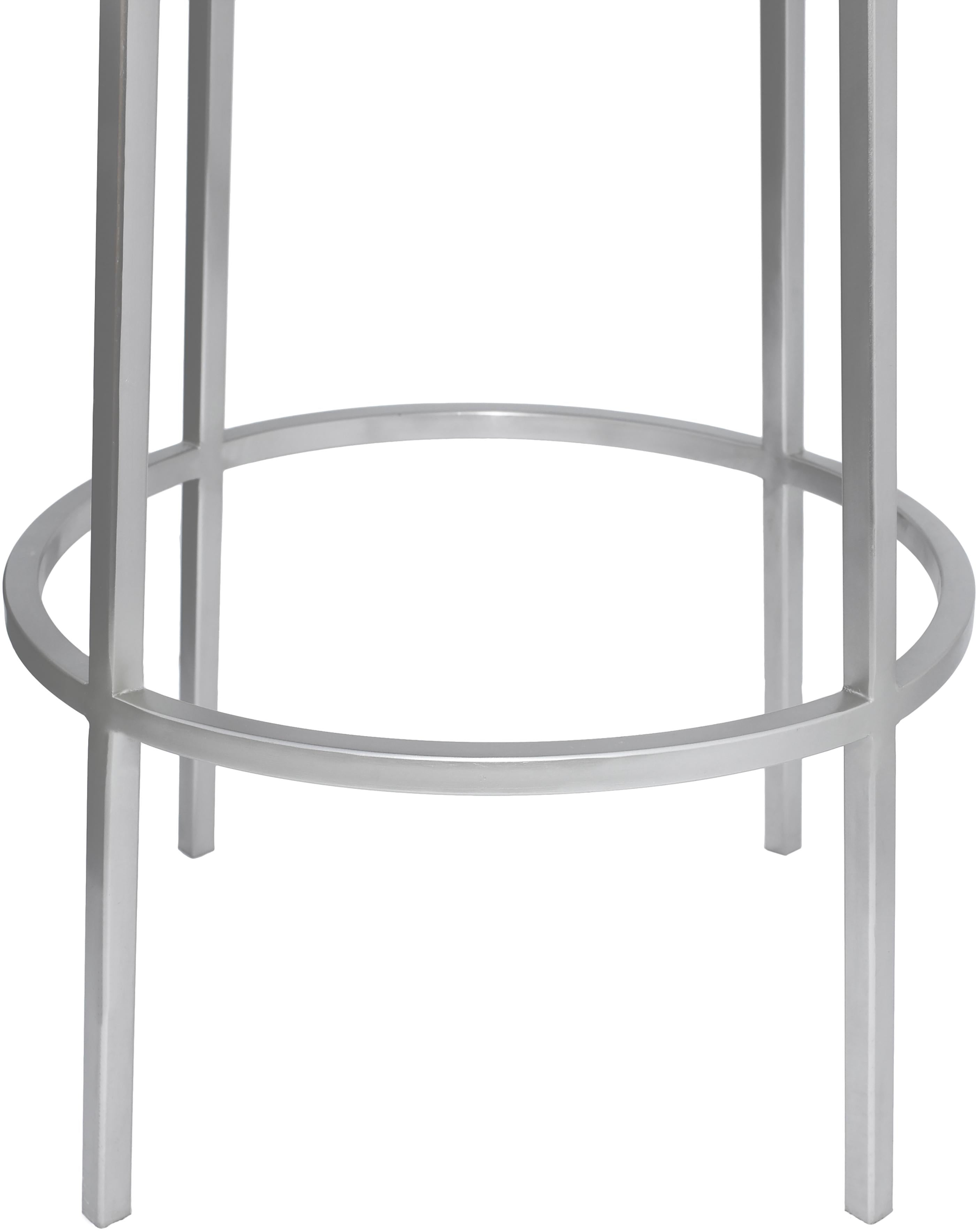 Tyson Silver Counter Stool - Luxury Home Furniture (MI)