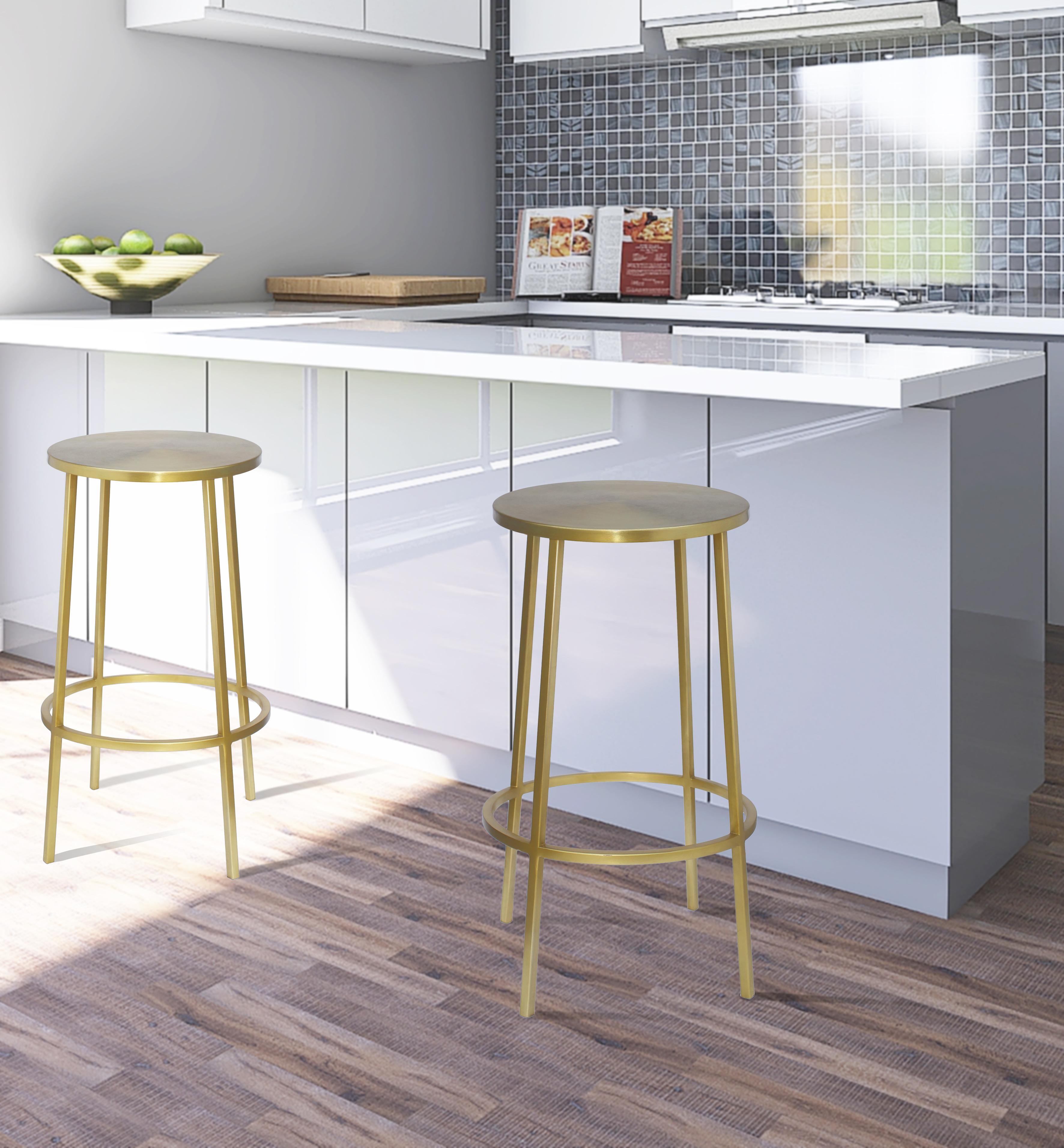 Tyson Gold Counter Stool - Luxury Home Furniture (MI)