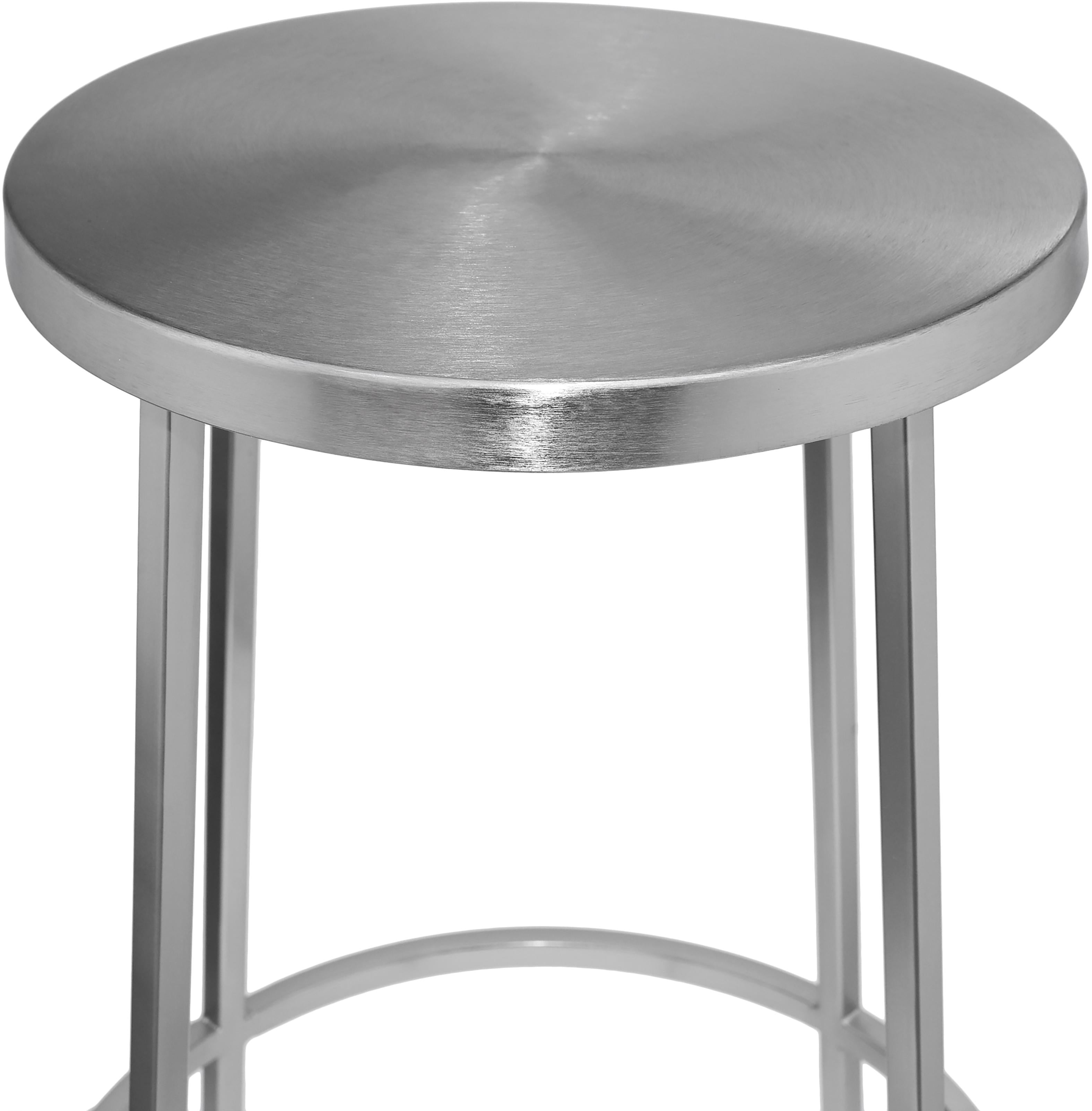 Tyson Silver Bar Stool - Luxury Home Furniture (MI)