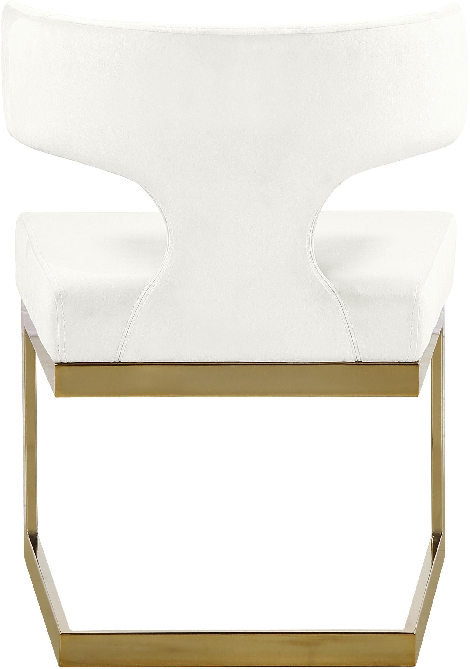 Alexandra Cream Velvet Dining Chair - Luxury Home Furniture (MI)