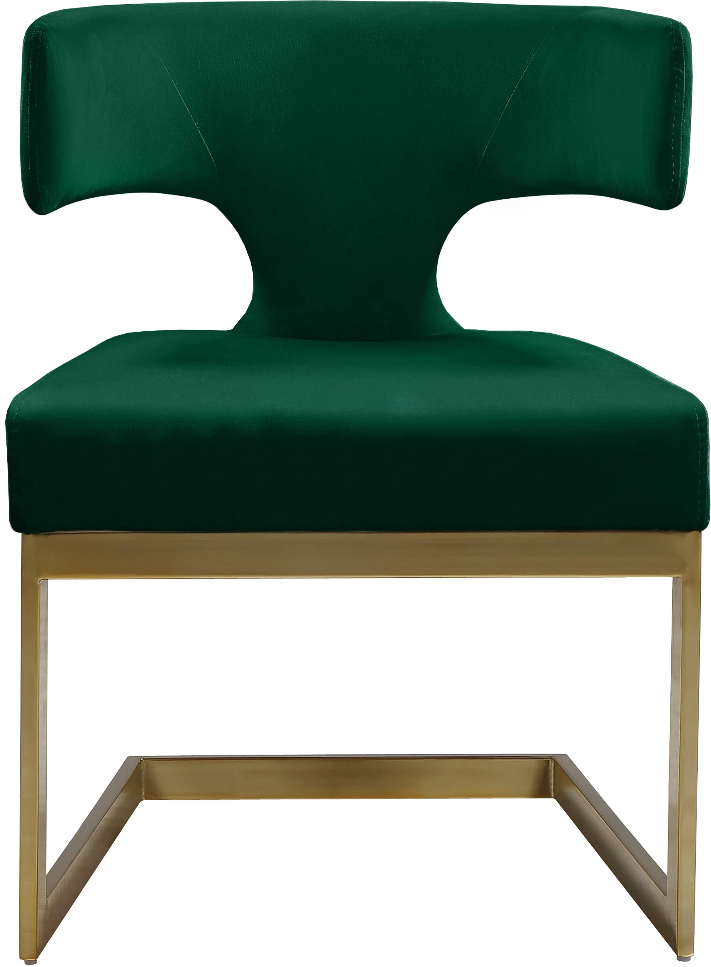 Alexandra Green Velvet Dining Chair - Luxury Home Furniture (MI)