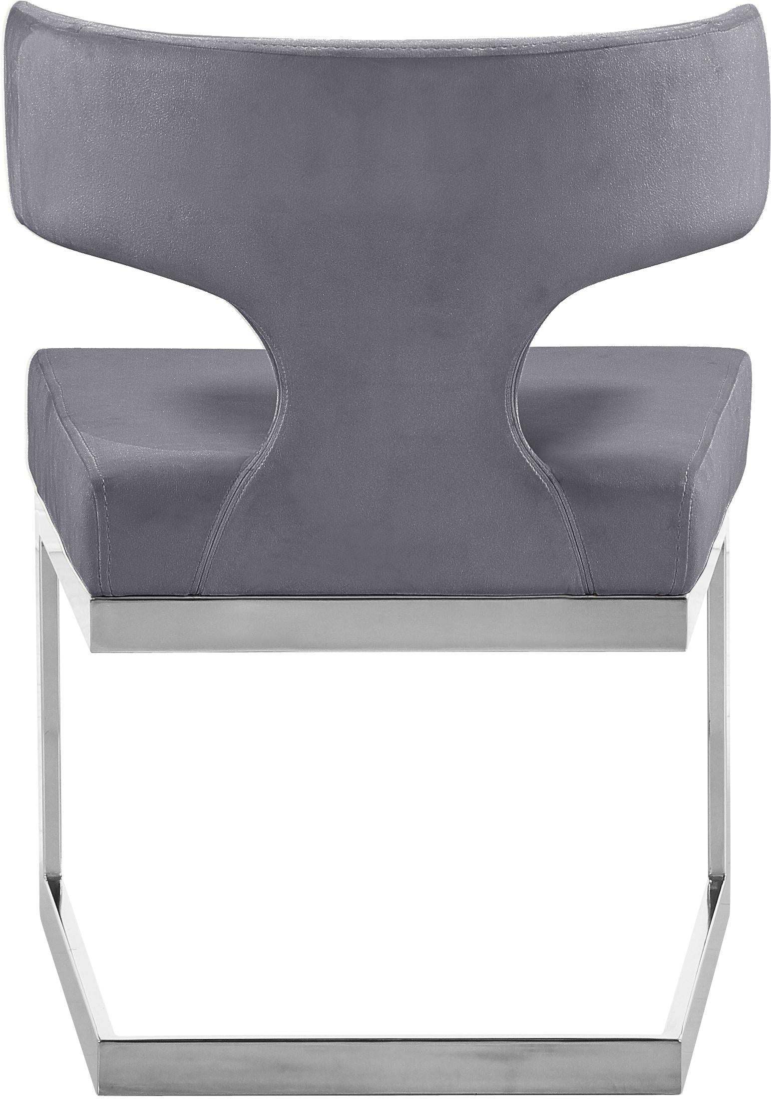 Alexandra Grey Velvet Dining Chair - Luxury Home Furniture (MI)