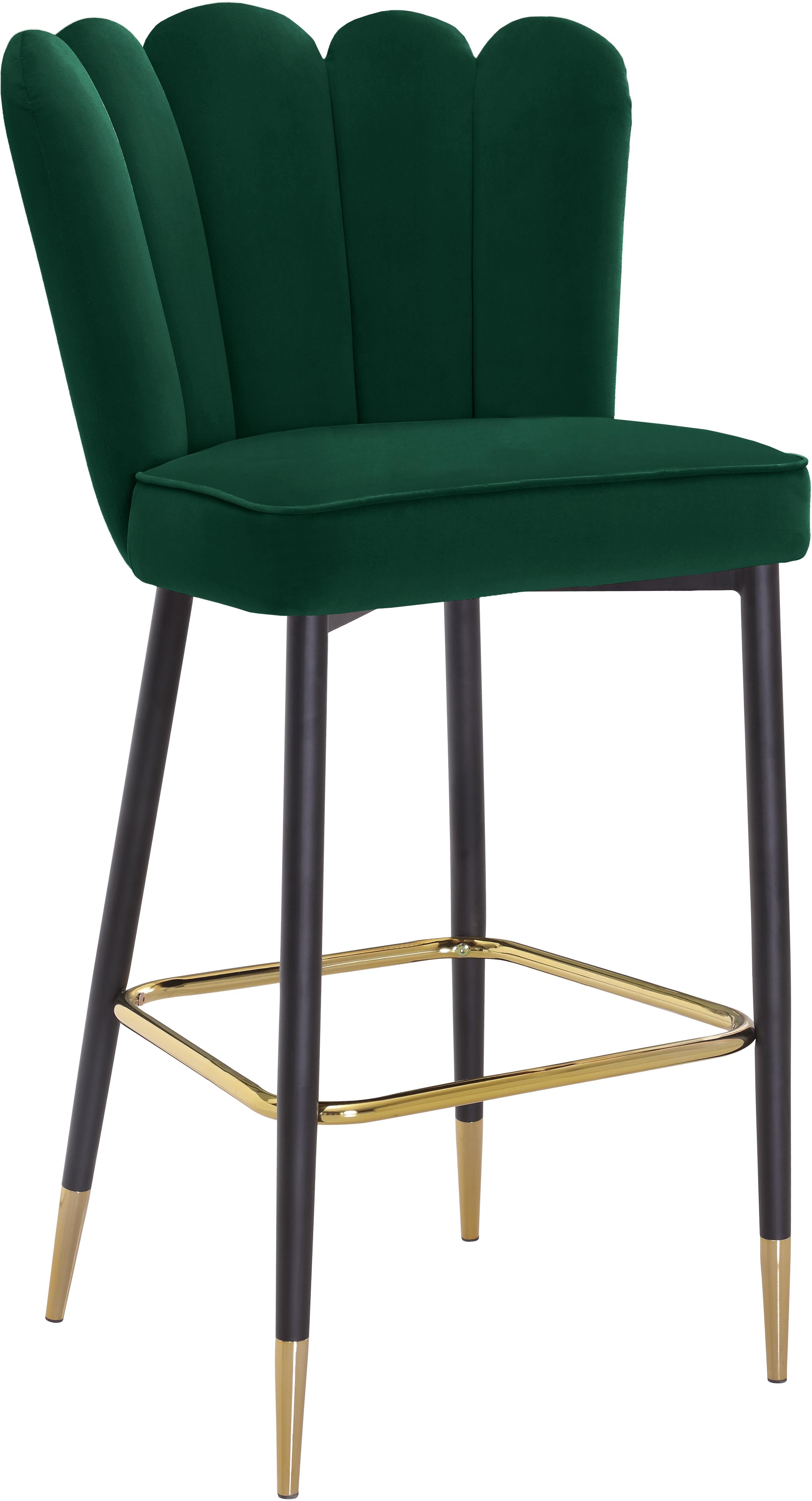 Lily Green Velvet Stool - Luxury Home Furniture (MI)