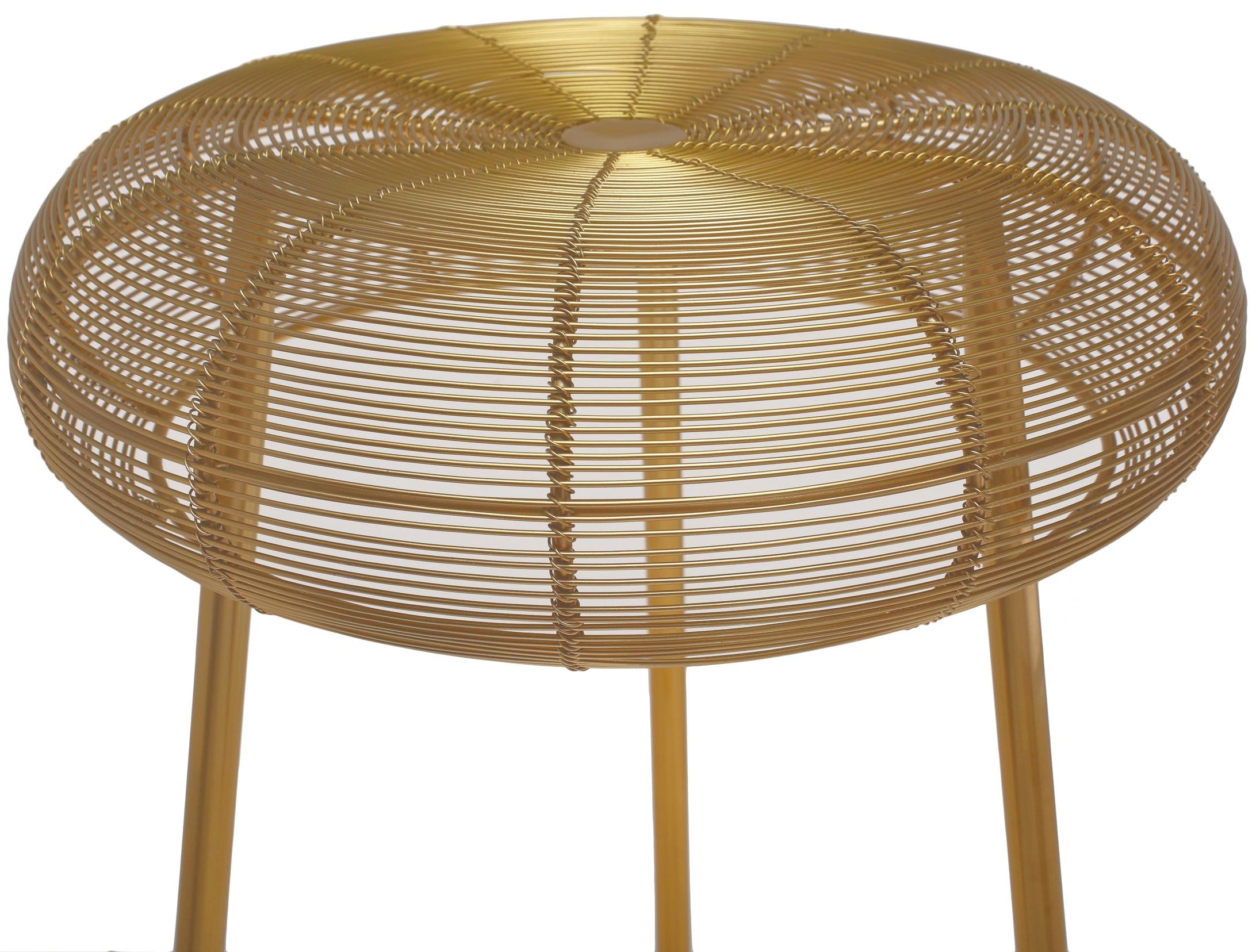 Tuscany Gold Bar Stool - Luxury Home Furniture (MI)