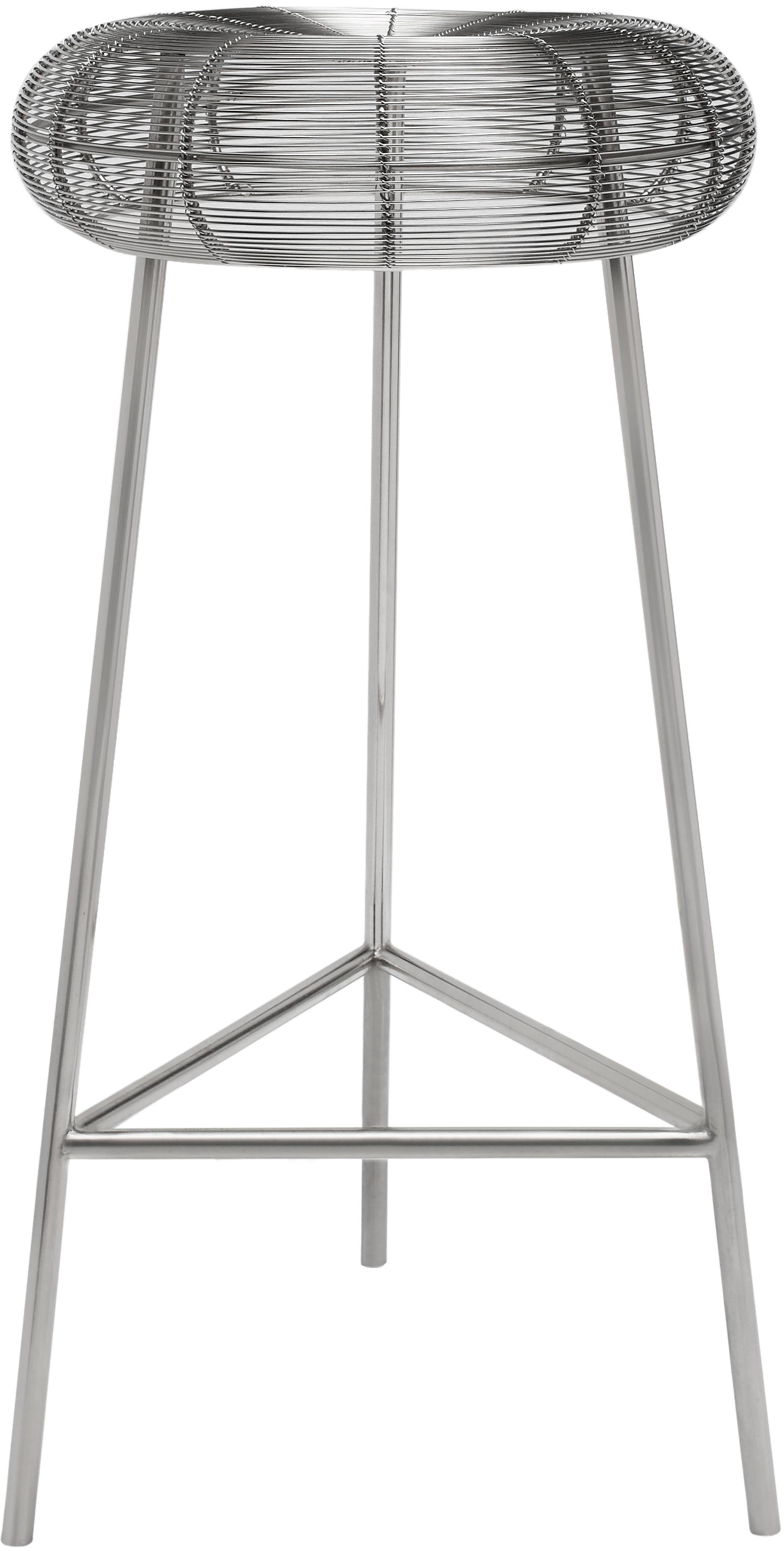 Tuscany Silver Bar Stool