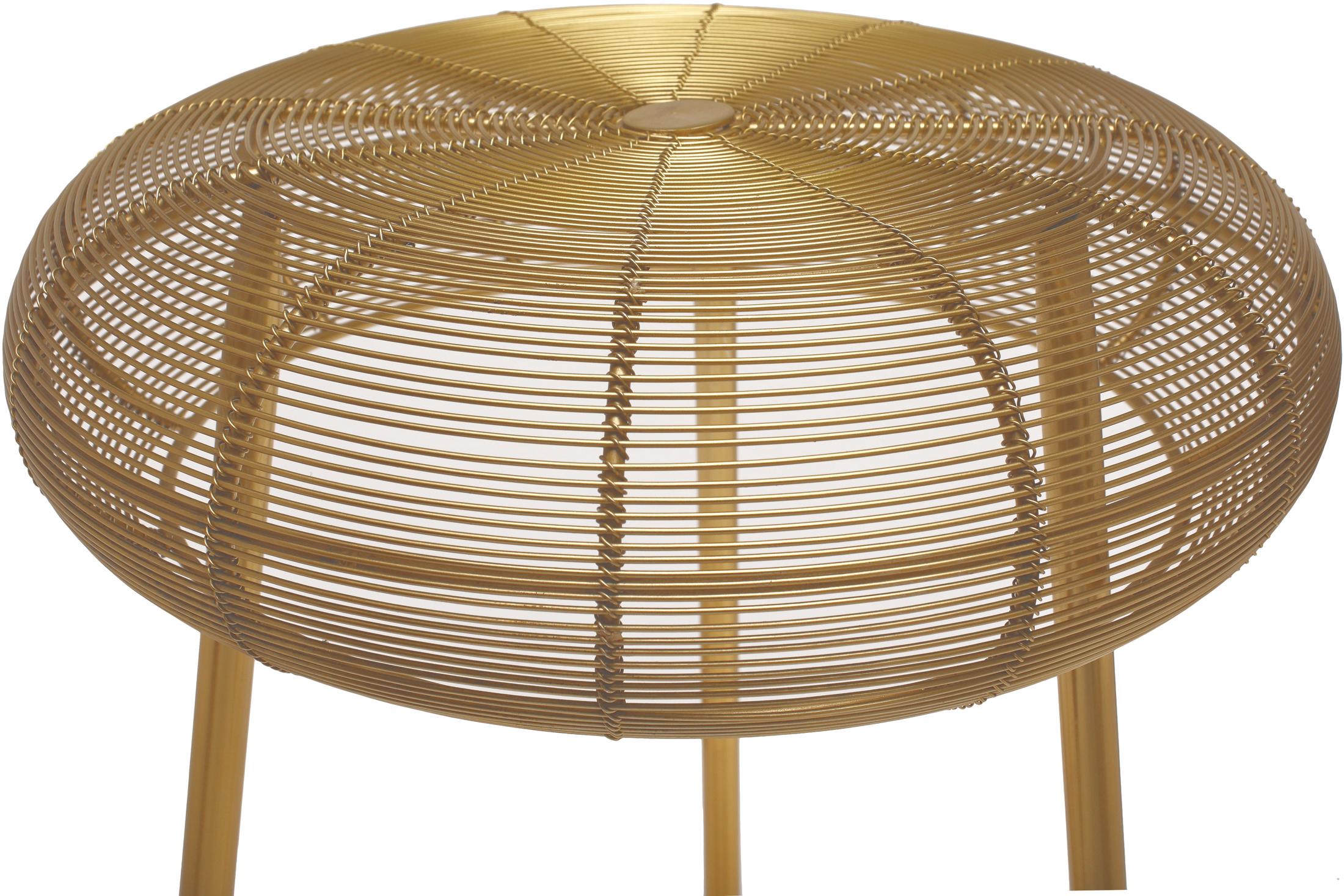Tuscany Gold Counter Stool - Luxury Home Furniture (MI)