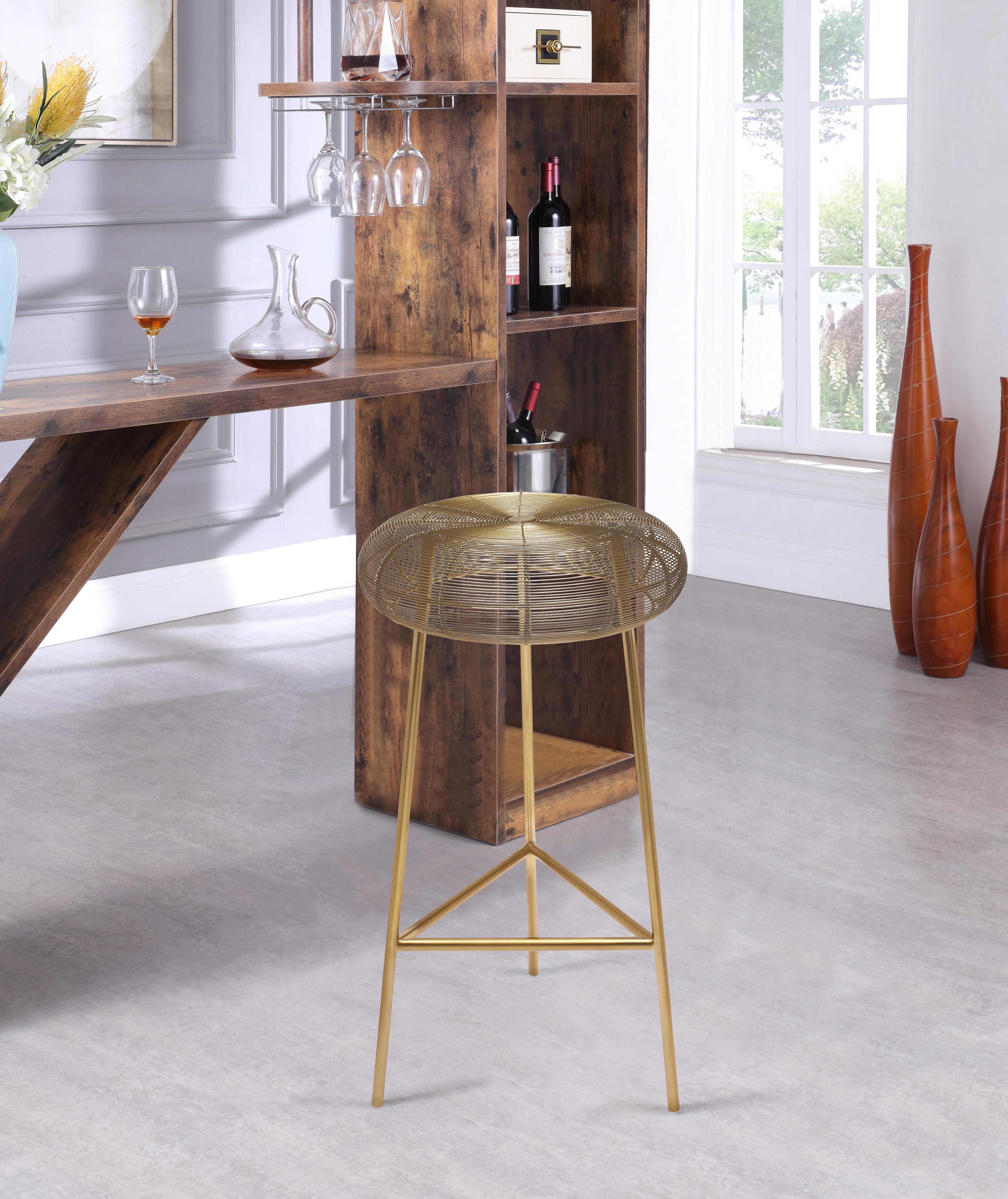 Tuscany Gold Bar Stool - Luxury Home Furniture (MI)