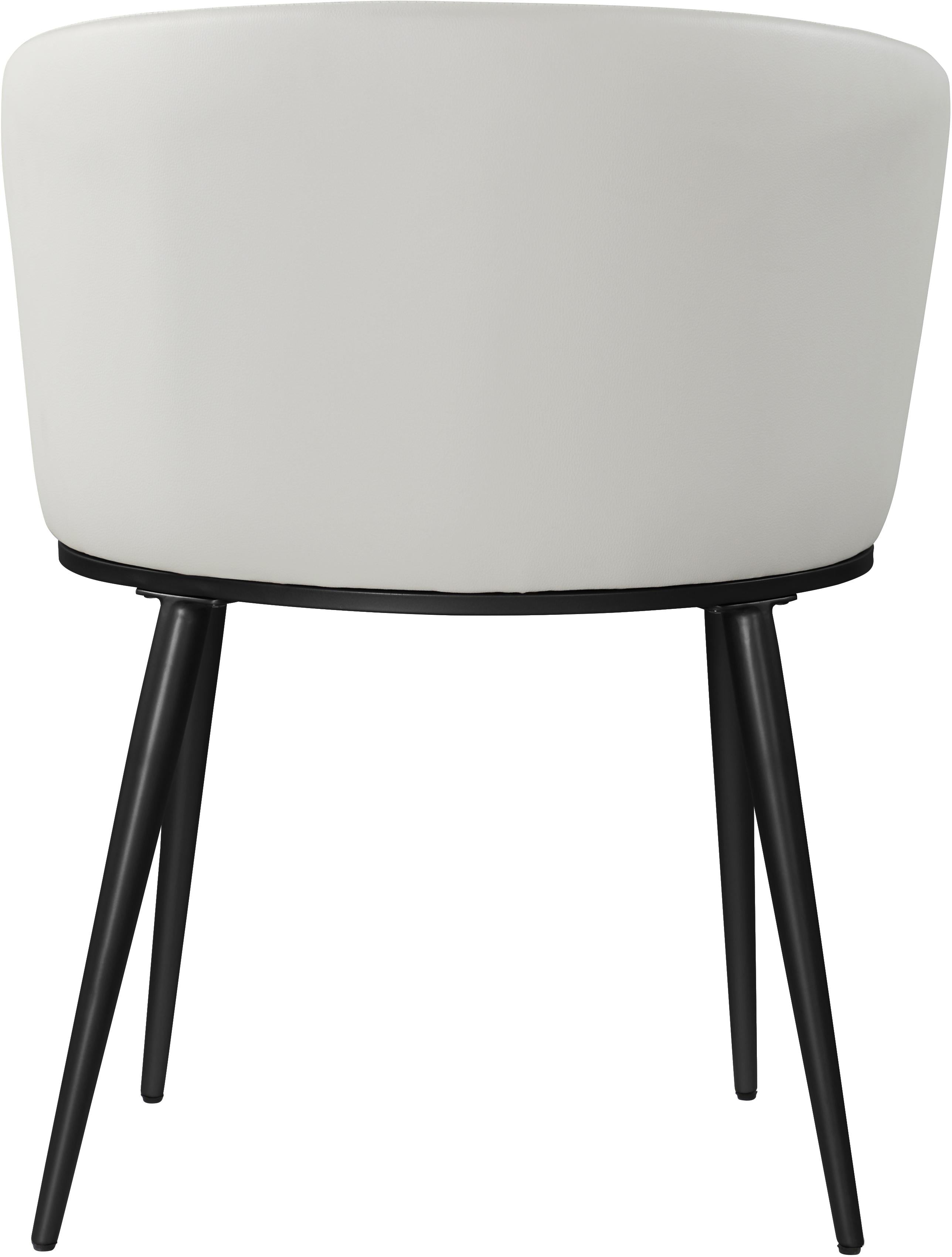 Skylar White Faux Leather Dining Chair - Luxury Home Furniture (MI)