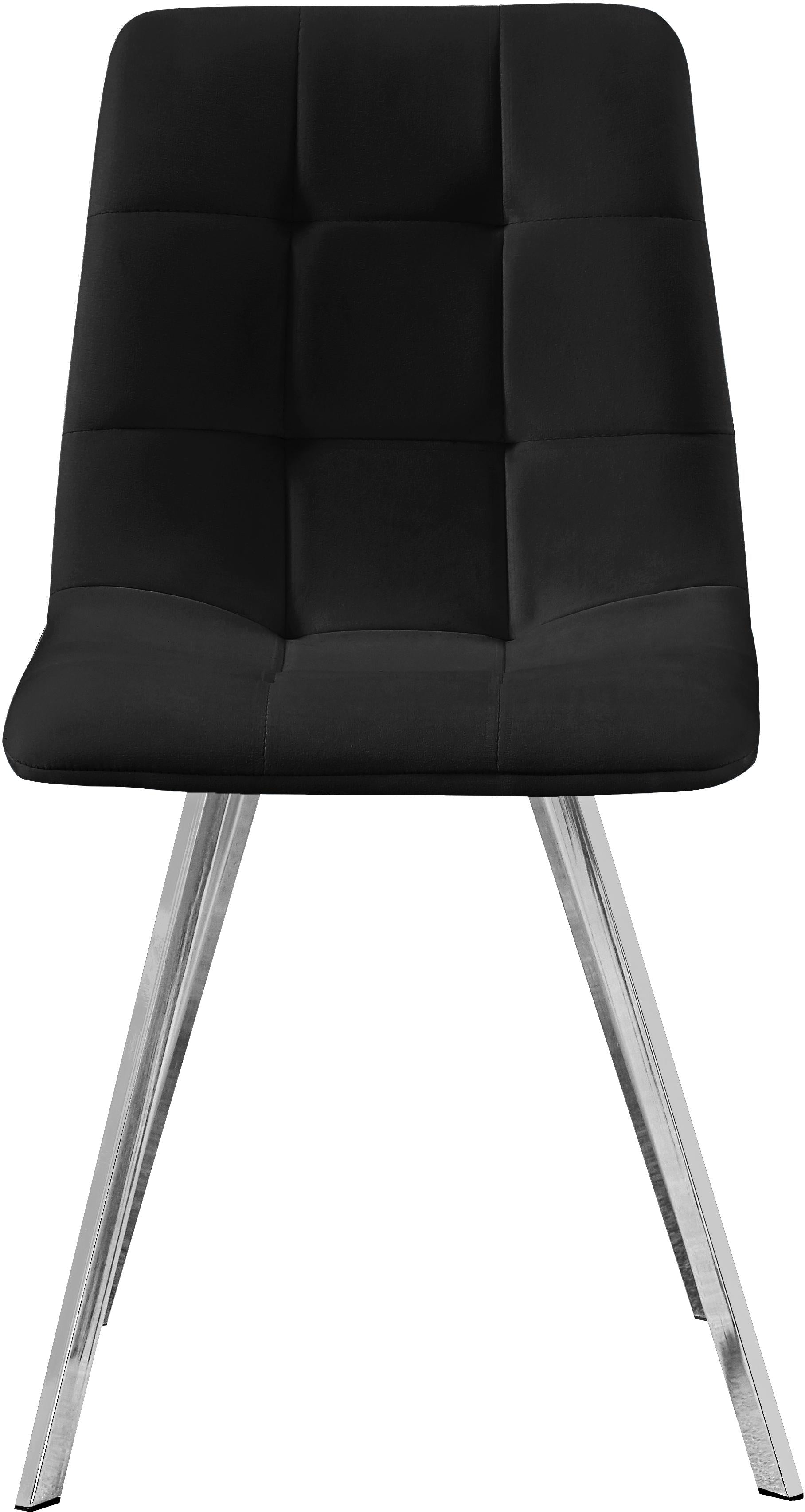 Annie Black Velvet Dining Chair - Luxury Home Furniture (MI)