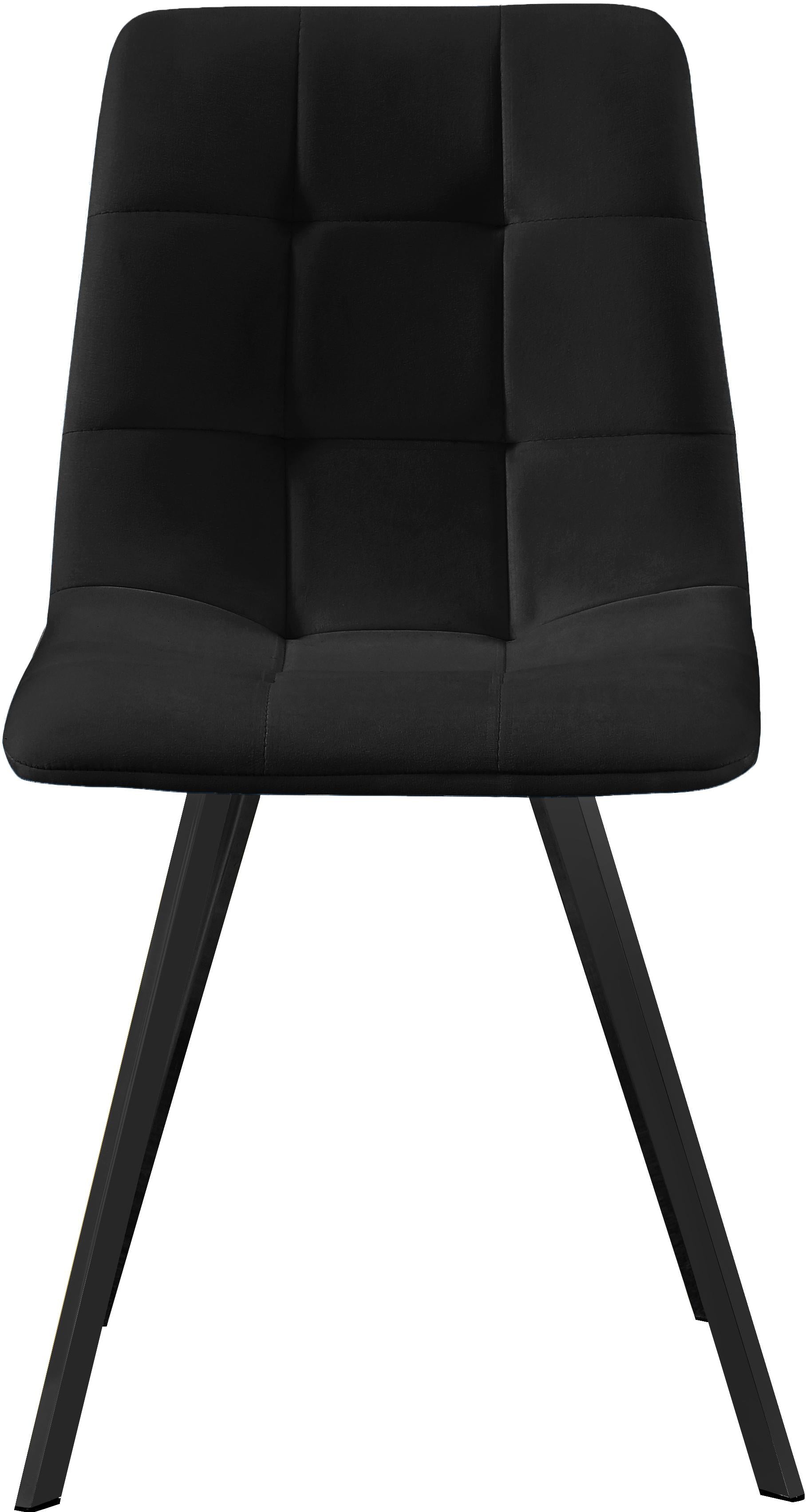 Annie Black Velvet Dining Chair - Luxury Home Furniture (MI)