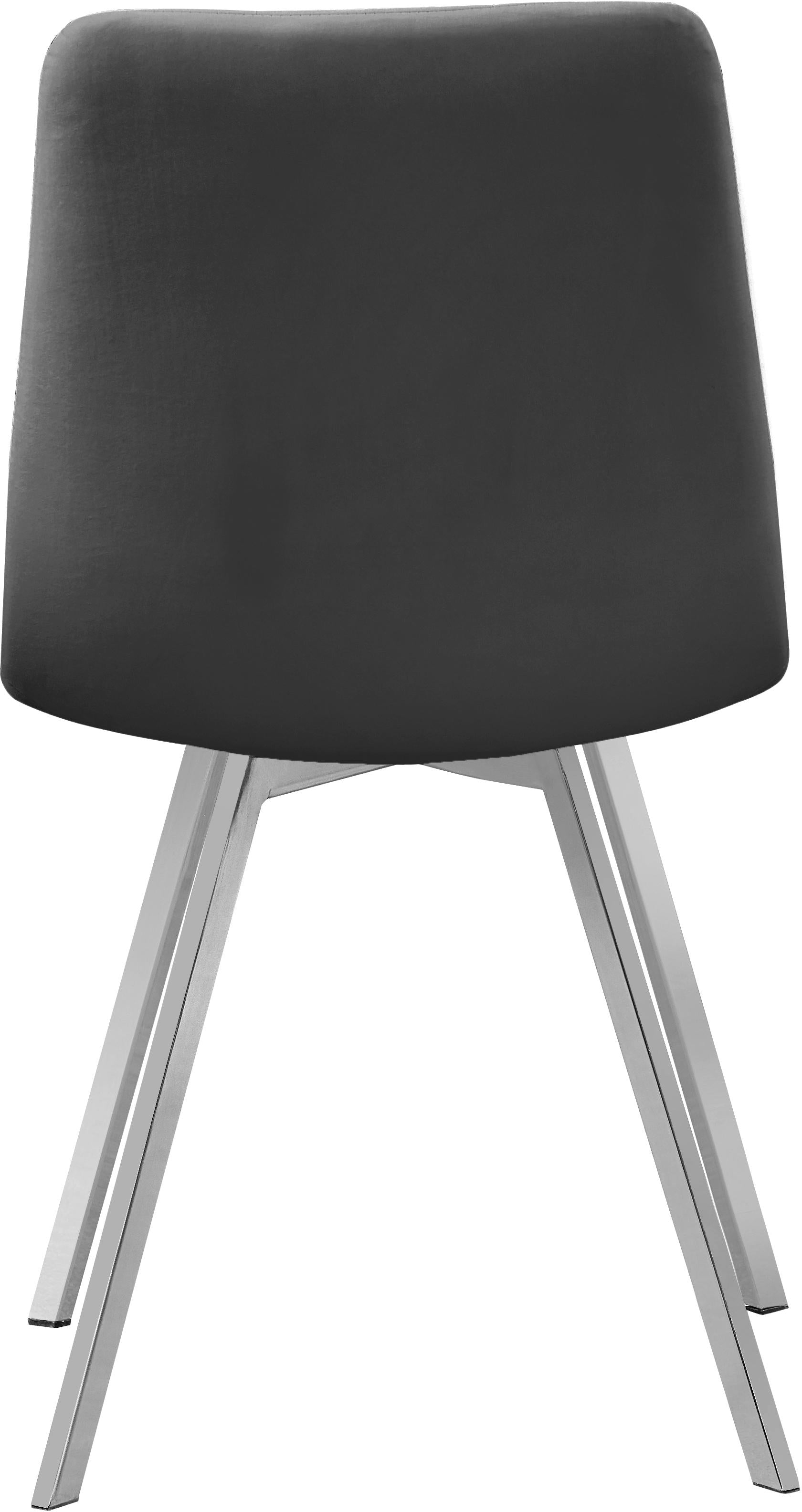 Annie Grey Velvet Dining Chair - Luxury Home Furniture (MI)