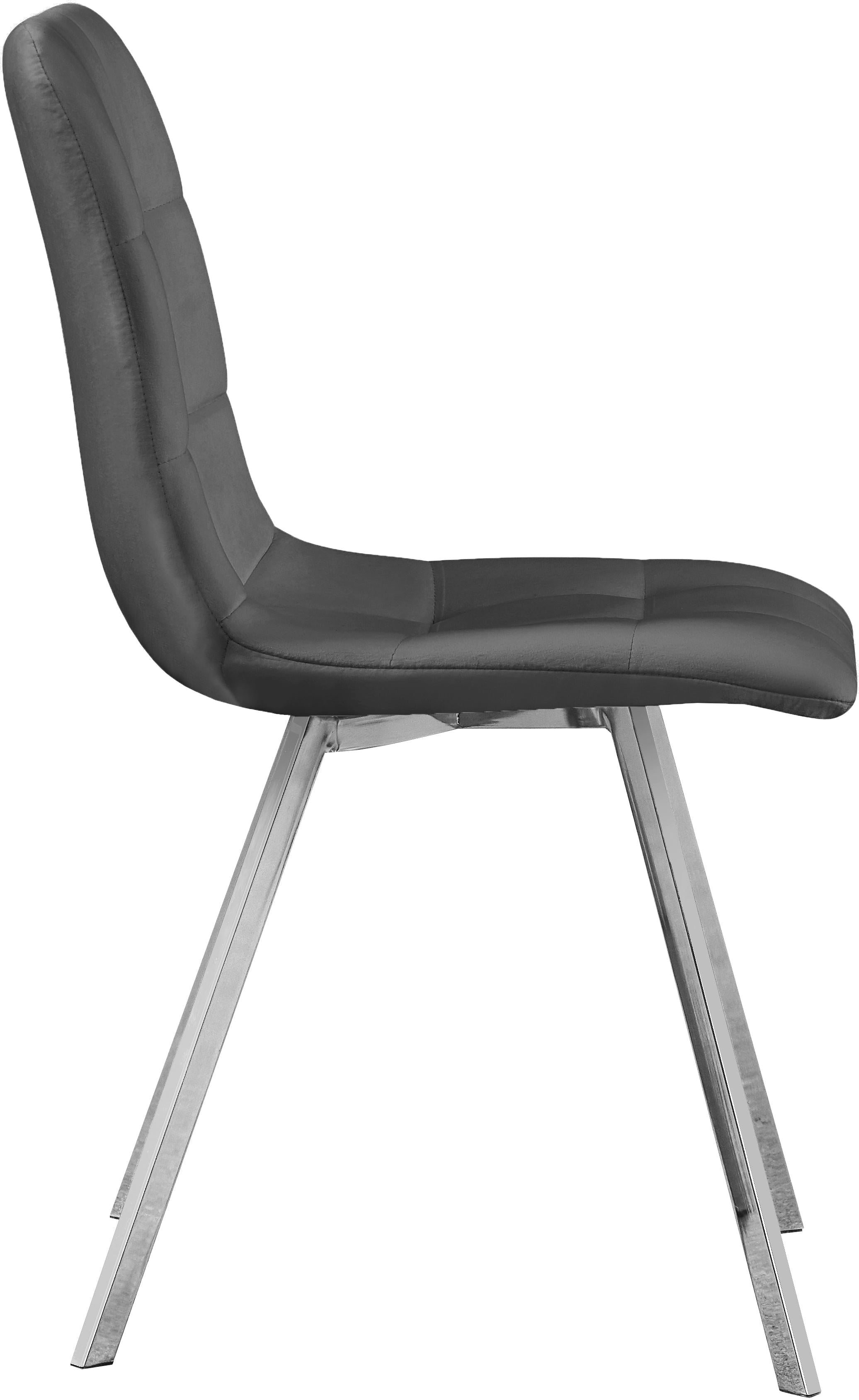 Annie Grey Velvet Dining Chair - Luxury Home Furniture (MI)
