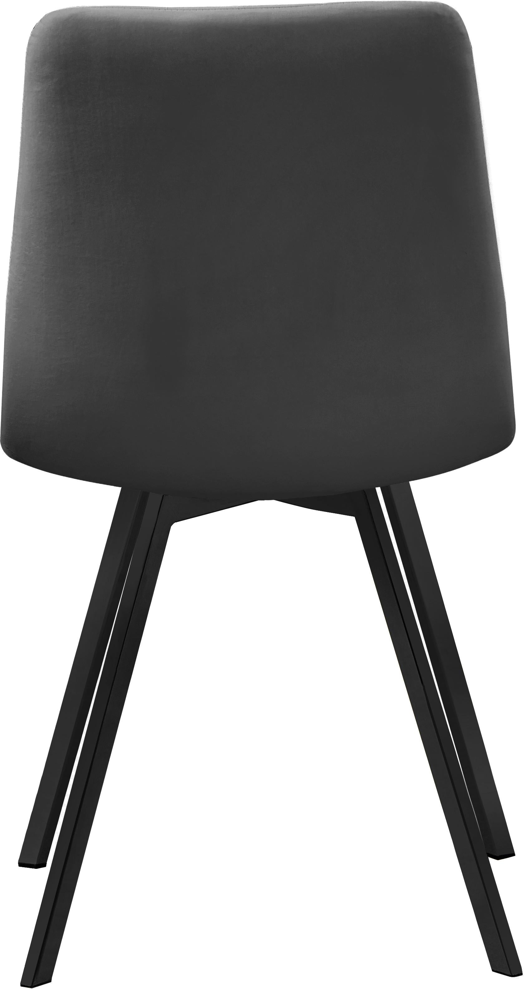 Annie Grey Velvet Dining Chair - Luxury Home Furniture (MI)