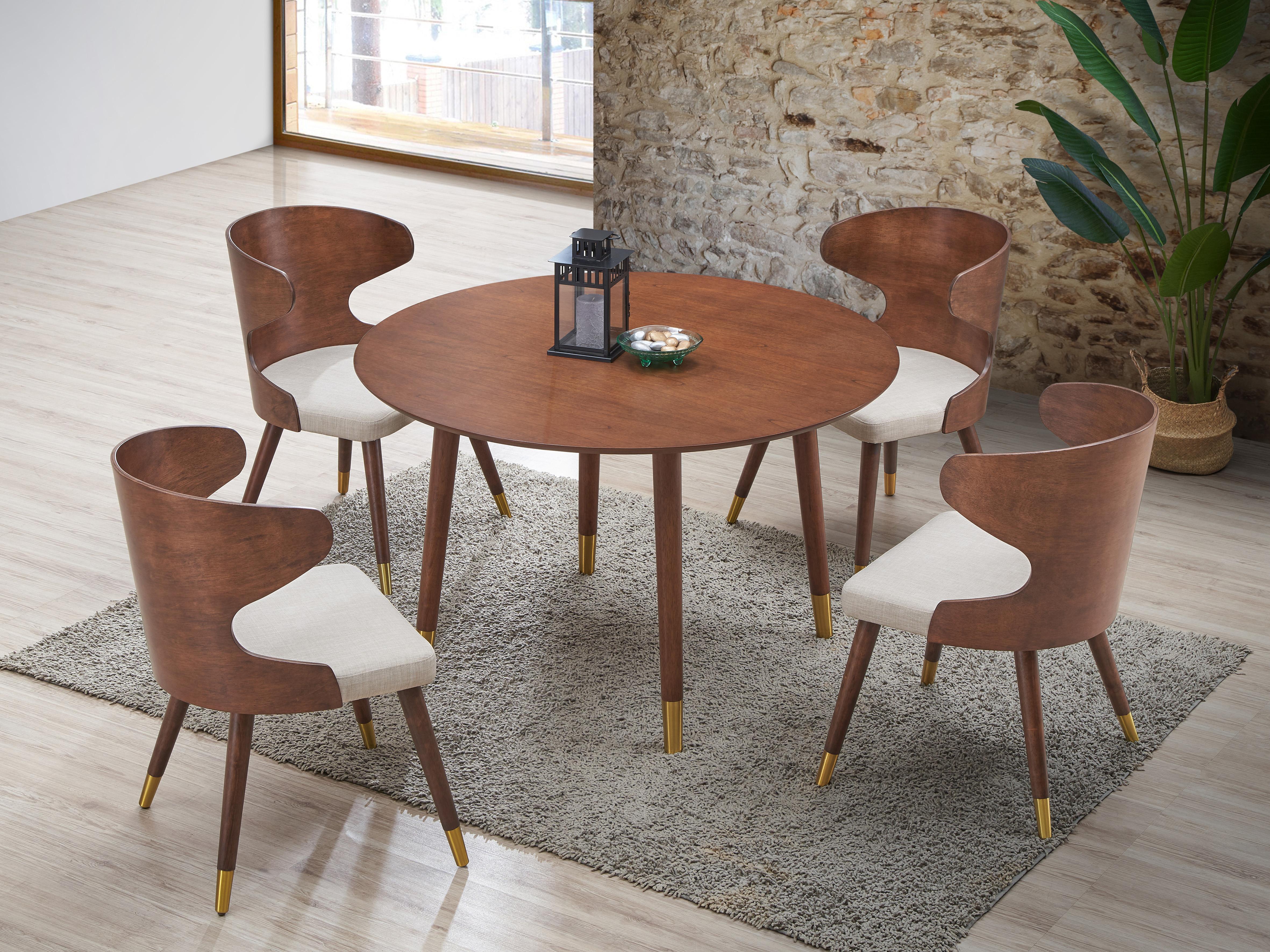Sherwood Gold Dining Table - Luxury Home Furniture (MI)