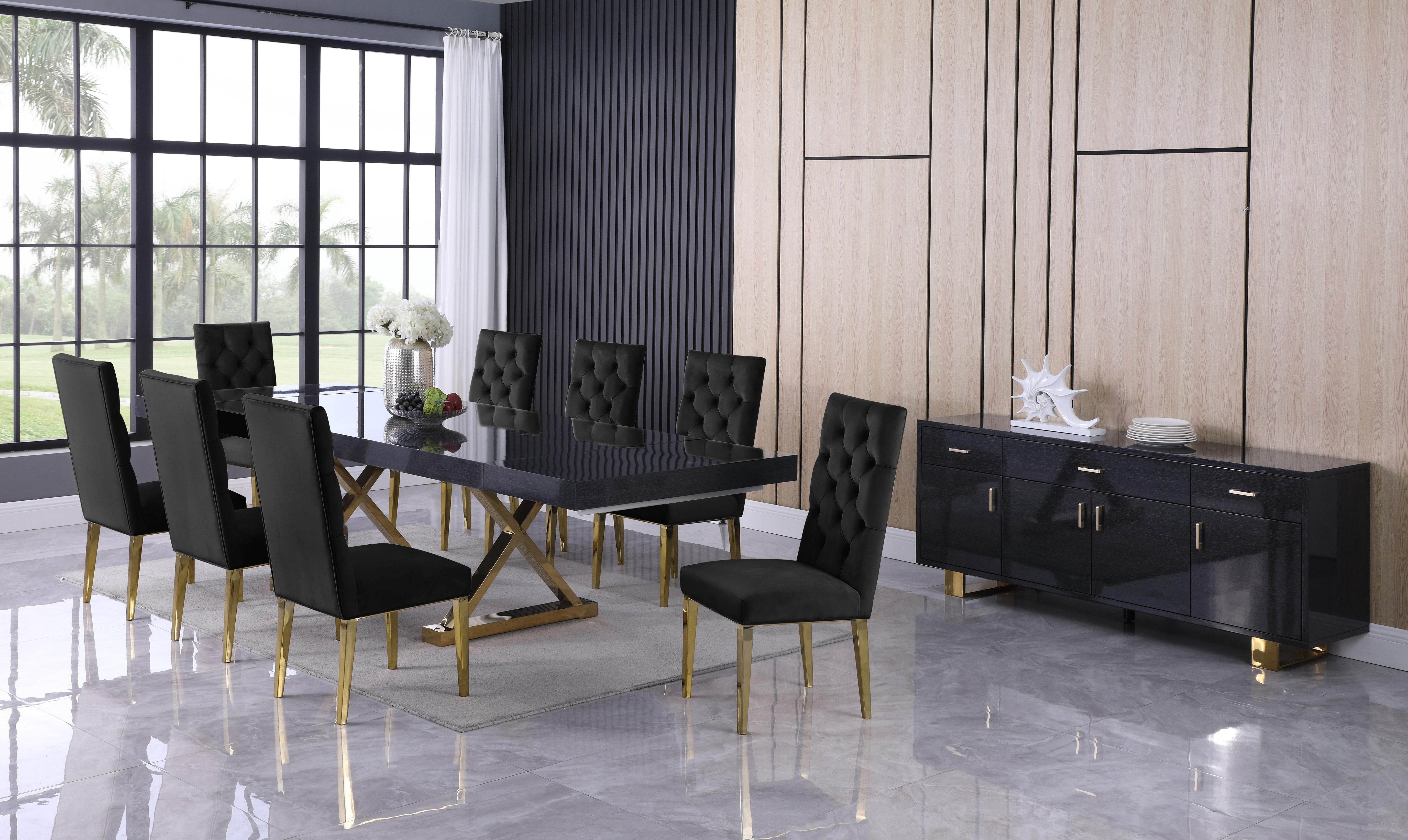Excel Grey Oak Veneer Lacquer Extendable Dining Table (3 Boxes) - Luxury Home Furniture (MI)