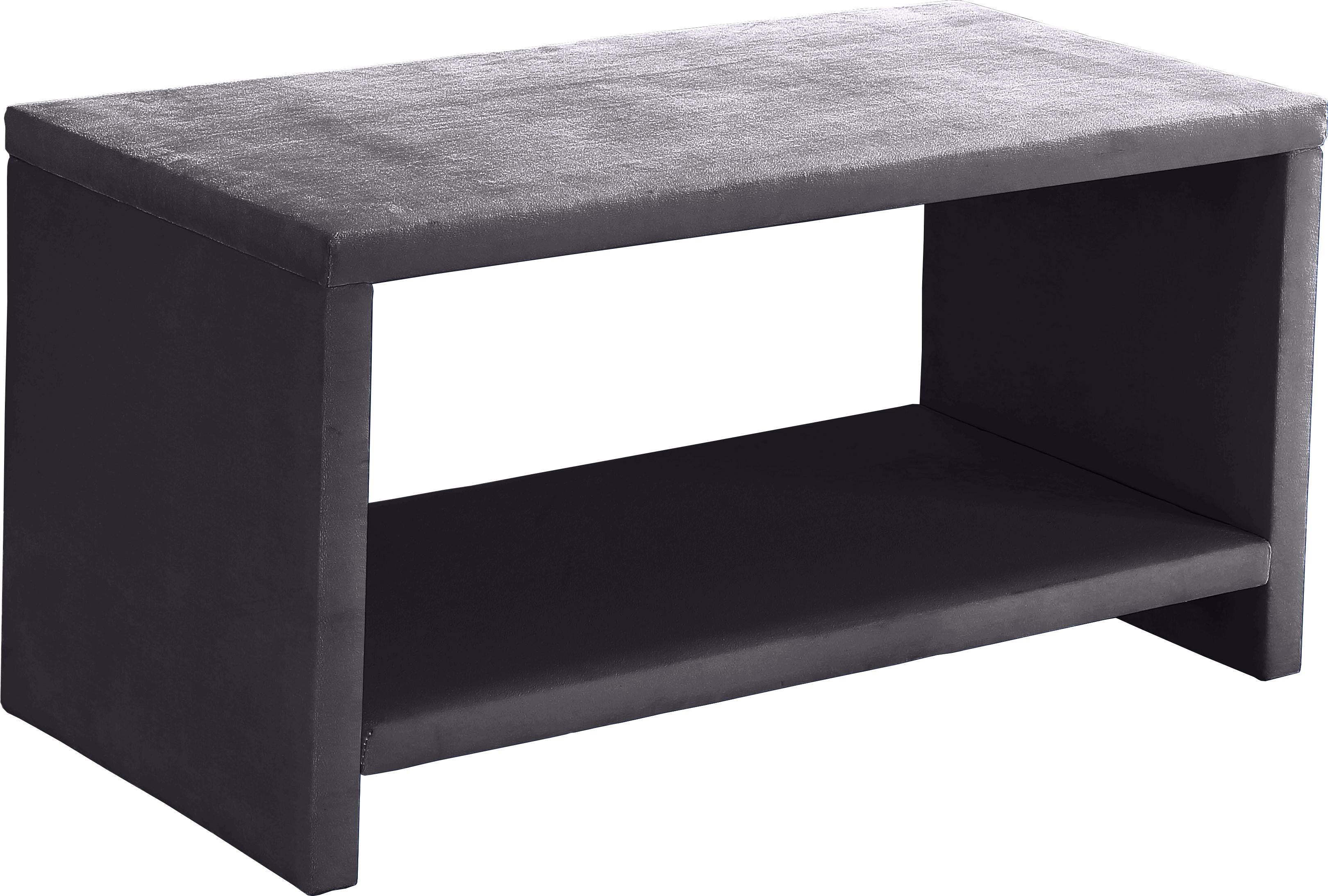 Cleo Grey Velvet Night Stand