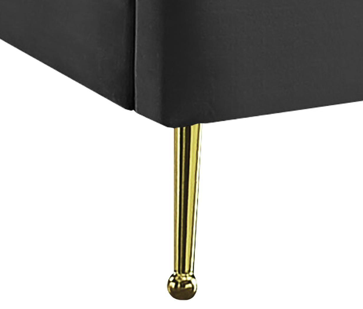 Lily Grey Velvet Queen Bed - Luxury Home Furniture (MI)