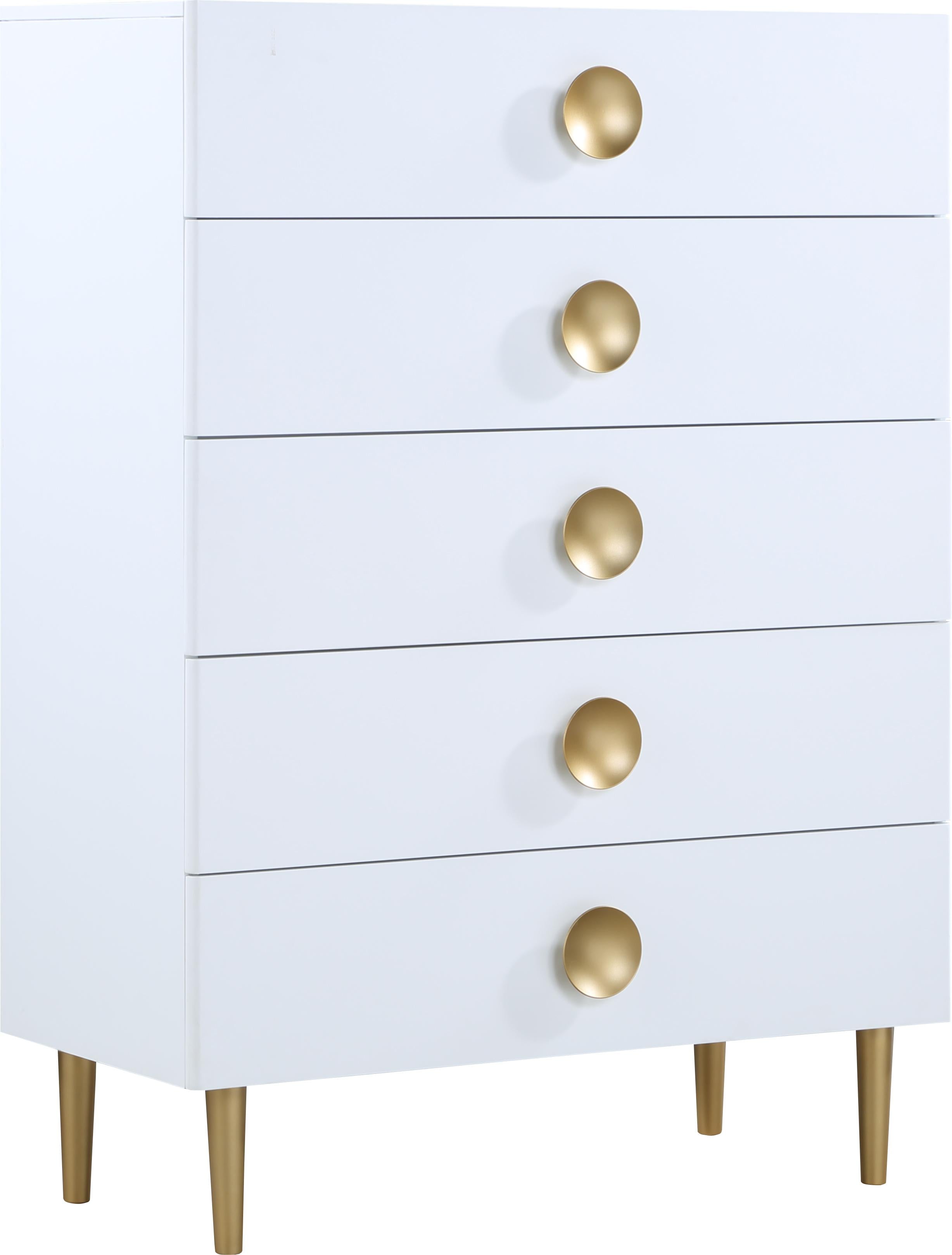 Zayne White Chest - Luxury Home Furniture (MI)