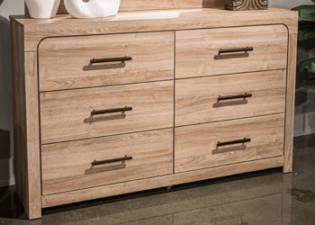 Kinlanni Dresser and Mirror - Luxury Home Furniture (MI)