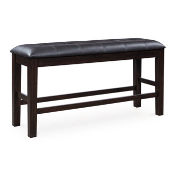 Haddigan Counter Height Dining Bench - Luxury Home Furniture (MI)
