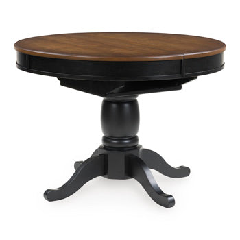 Clorazi Dining Butterfly Extension Table - Luxury Home Furniture (MI)