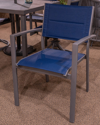 Rocky Creek Outdoor Sling Arm Chair (Set of 4) - Luxury Home Furniture (MI)