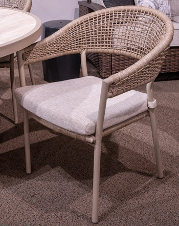 Orchard Beach Outdoor Arm Chair with Cushion (Set of 4) - Luxury Home Furniture (MI)