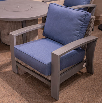 Half Moon Beach Outdoor Spring Lounge Chair - Luxury Home Furniture (MI)