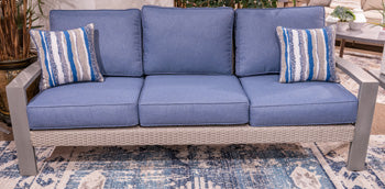 Half Moon Beach Outdoor Sofa with Cushion - Luxury Home Furniture (MI)