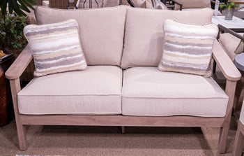 Harmony Headlands Outdoor Loveseat with Cushion - Luxury Home Furniture (MI)