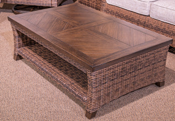 Monterey Point Outdoor Coffee Table - Luxury Home Furniture (MI)