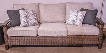Monterey Point Outdoor Sofa with Cushion - Luxury Home Furniture (MI)